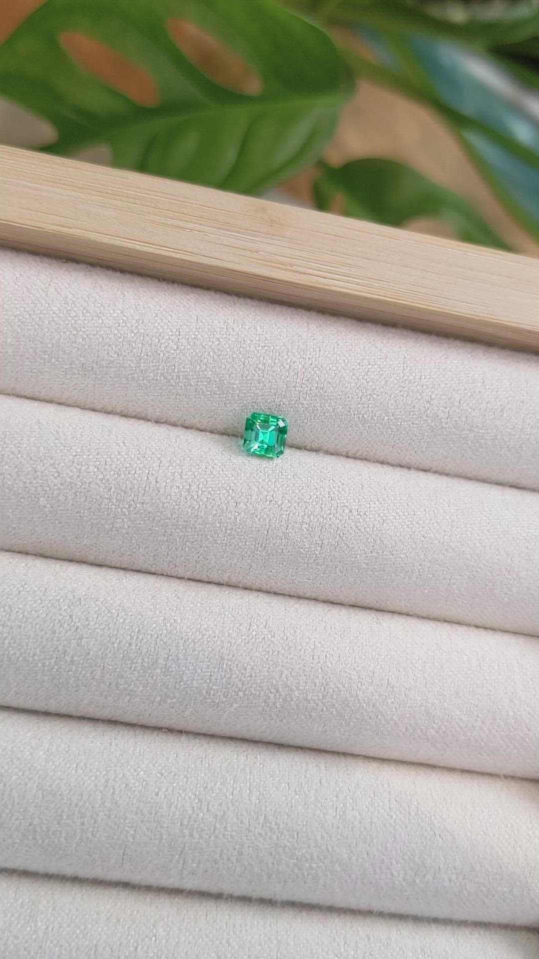 0.52 Ct. Emerald from Russia Size Video