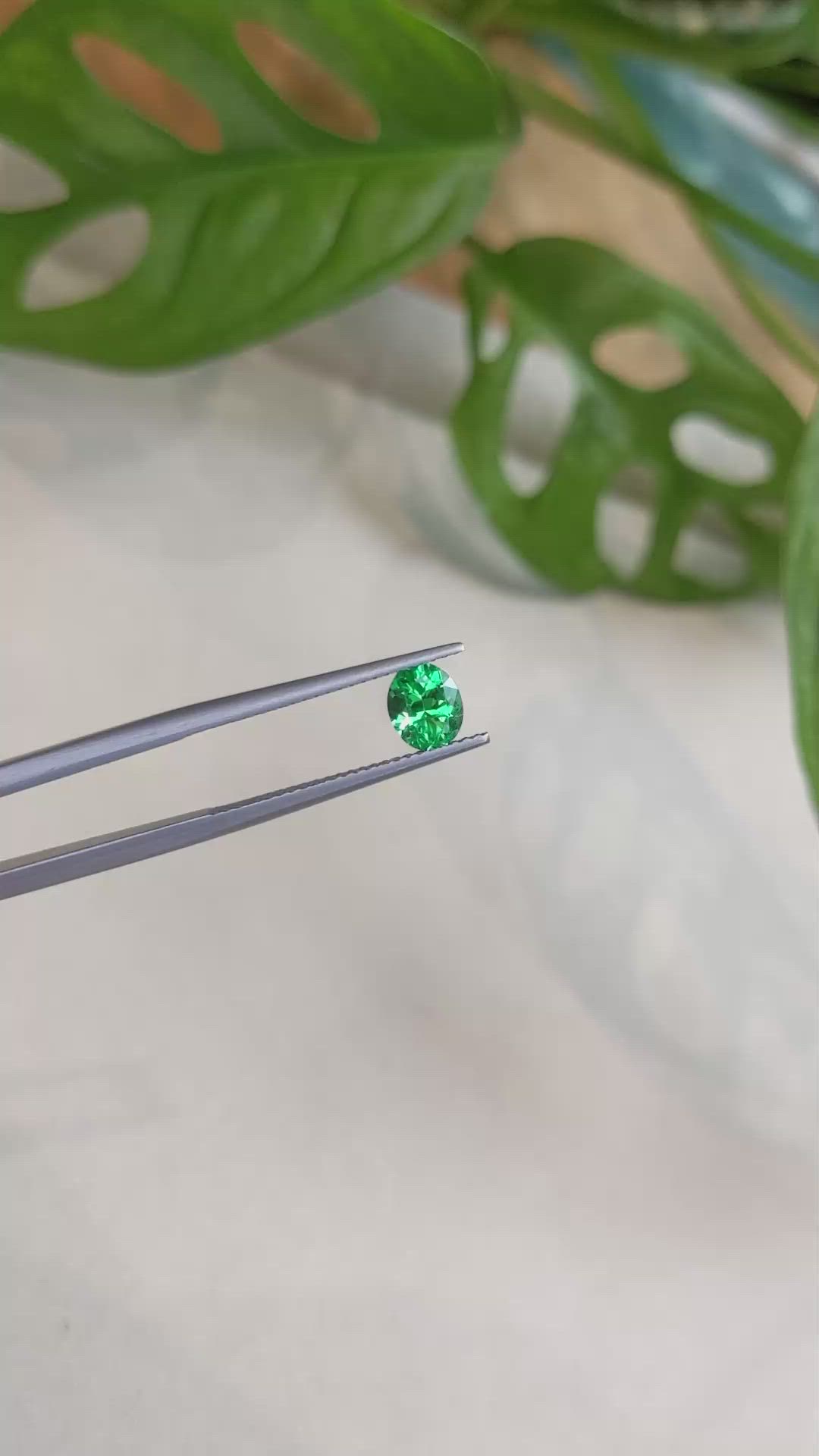0.67 Ct. Emerald from Russia Size Video