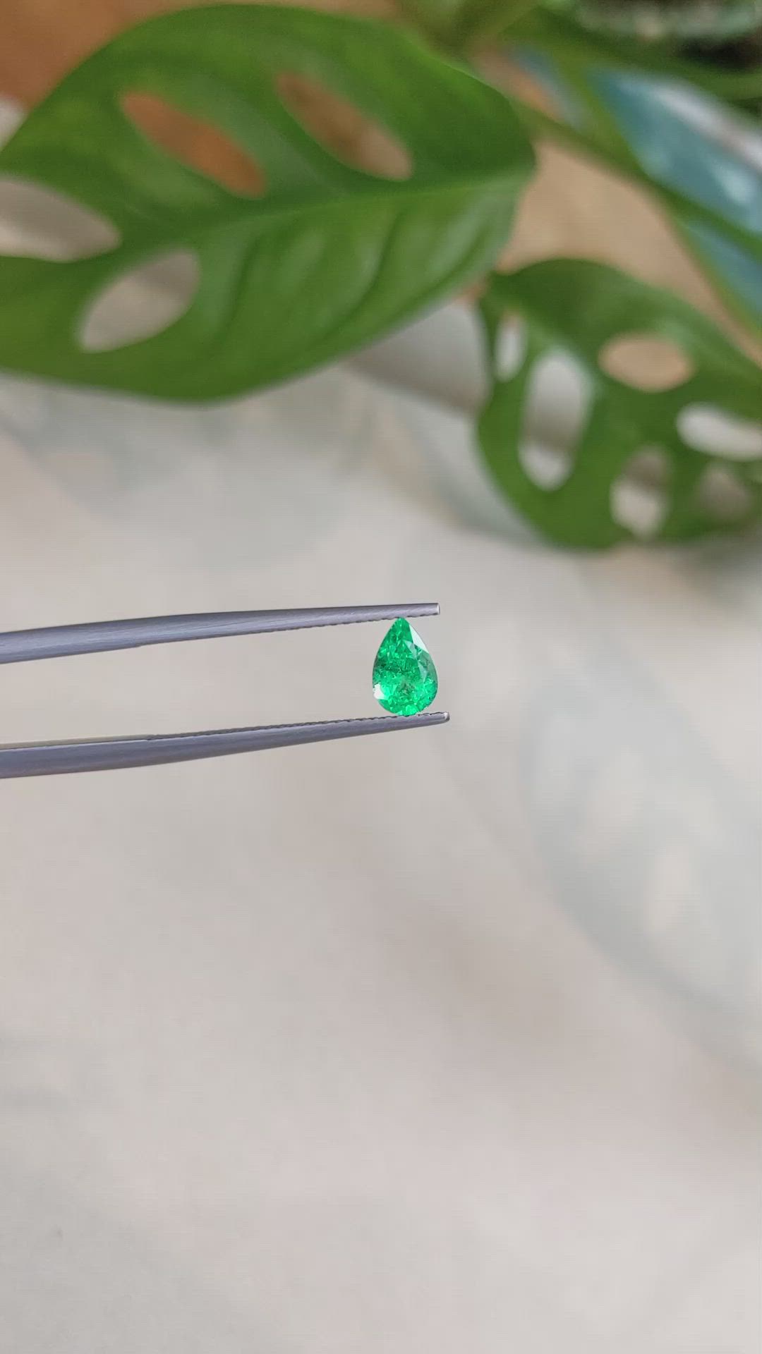 0.51 Ct. Emerald from Russia Size Video