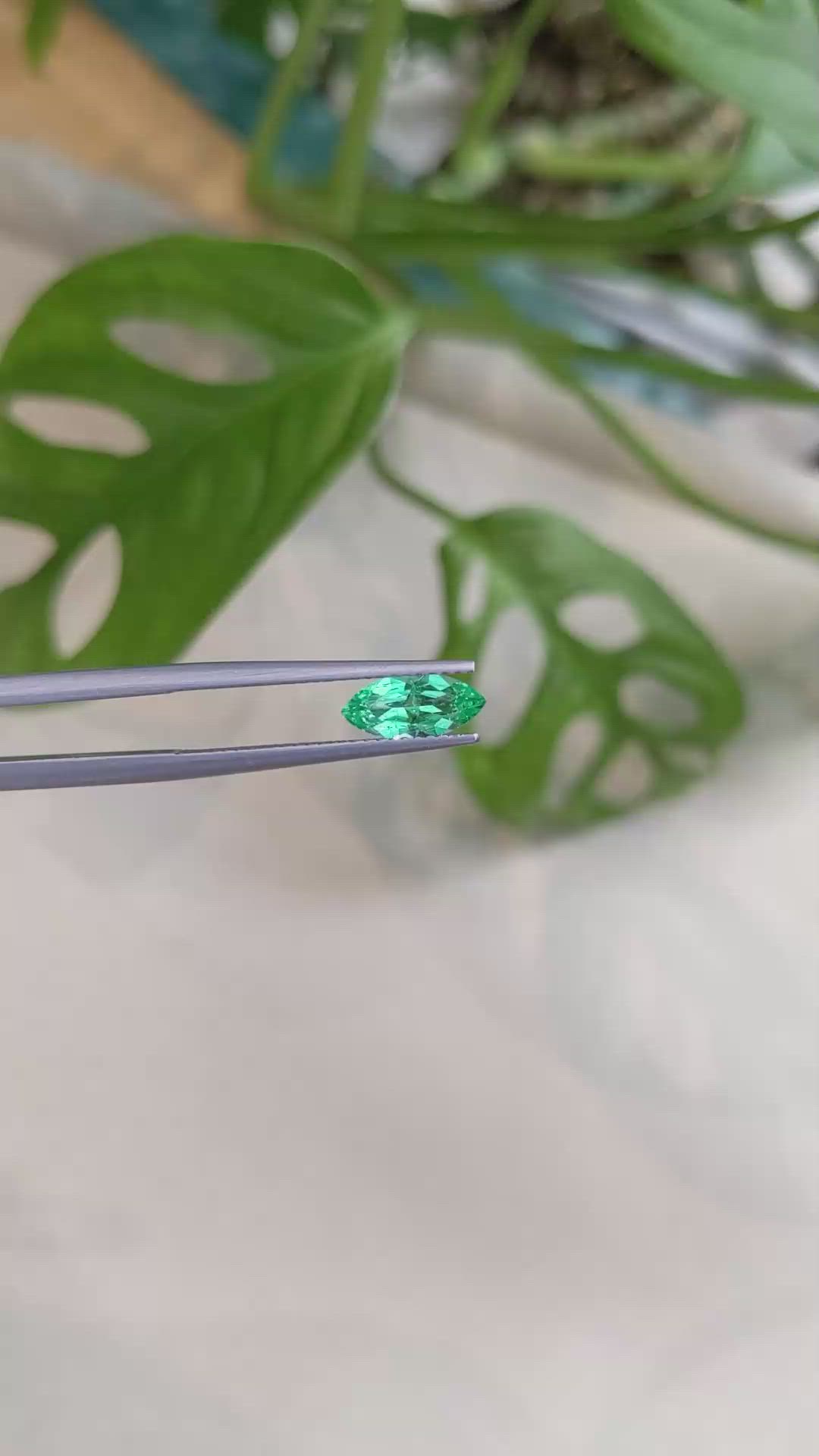 0.80 Ct. Emerald from Russia Size Video