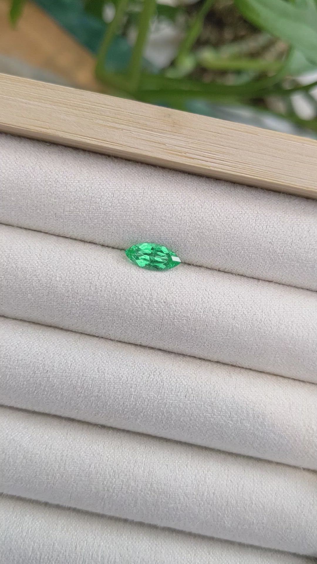 0.80 Ct. Emerald from Russia Size Video