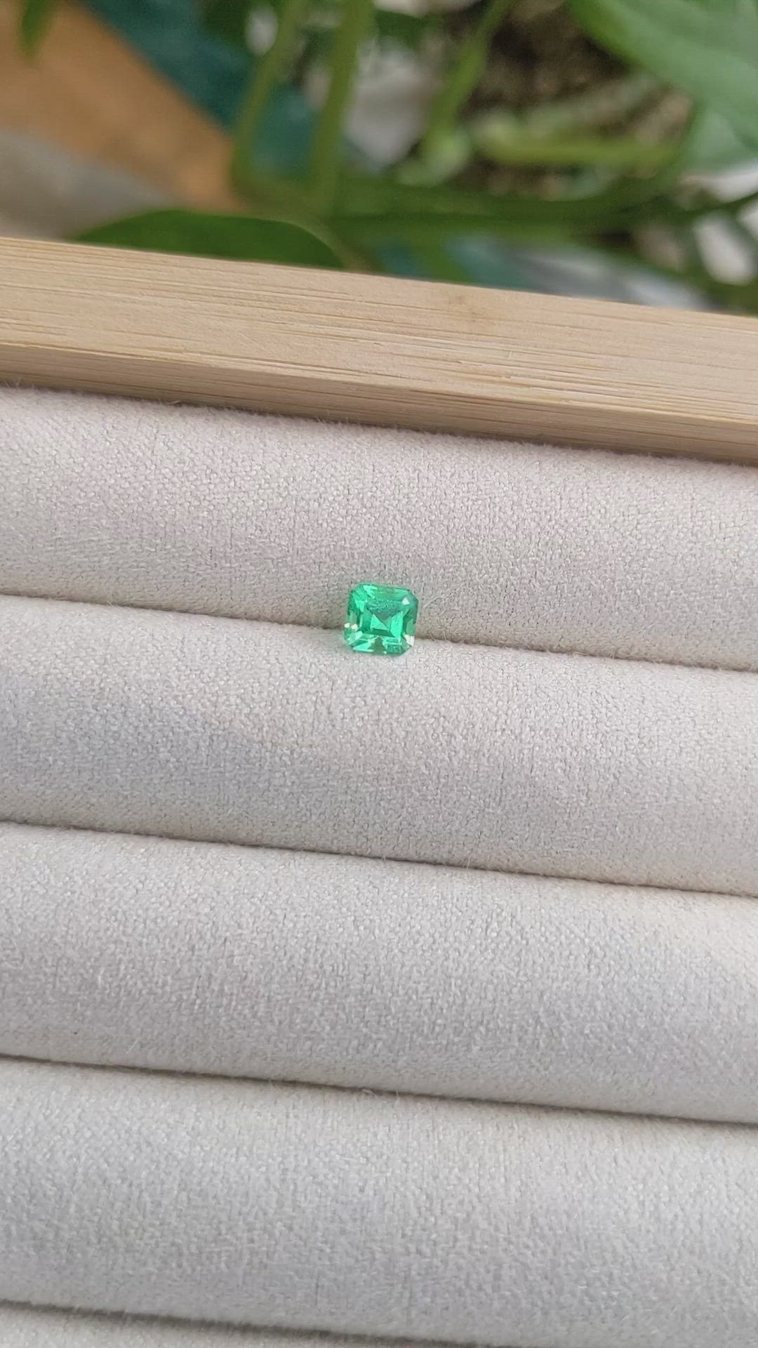 0.60 Ct. Emerald from Russia Size Video