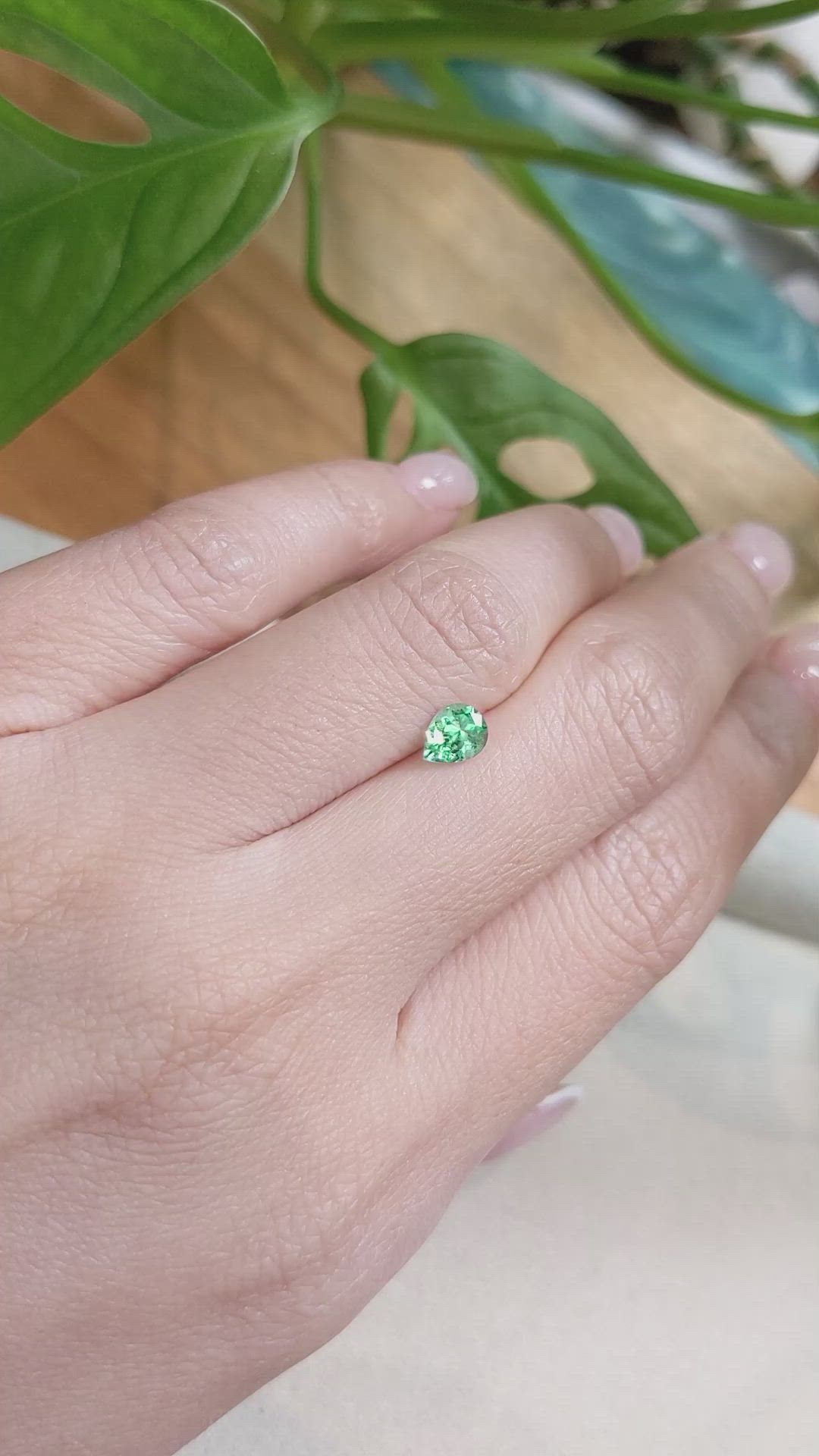 0.50 Ct. Emerald from Russia Size Video