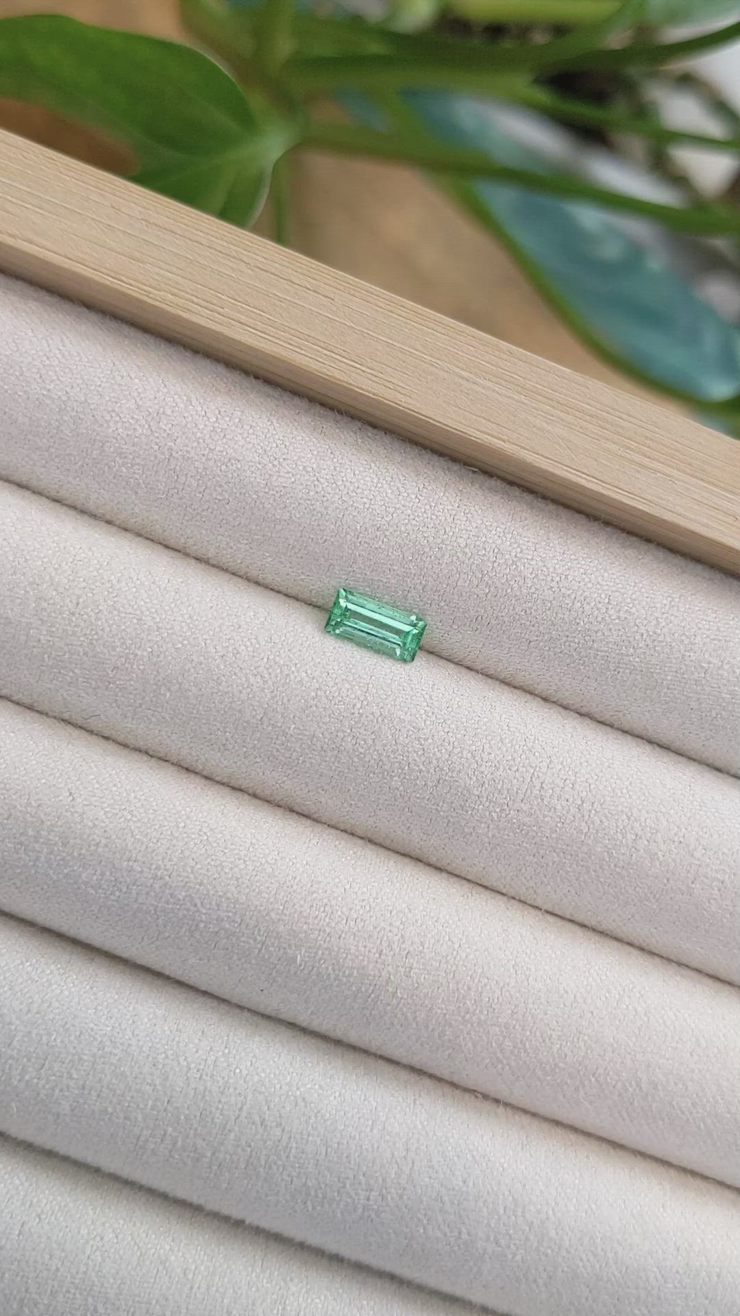 0.63 Ct. Emerald from Russia Size Video