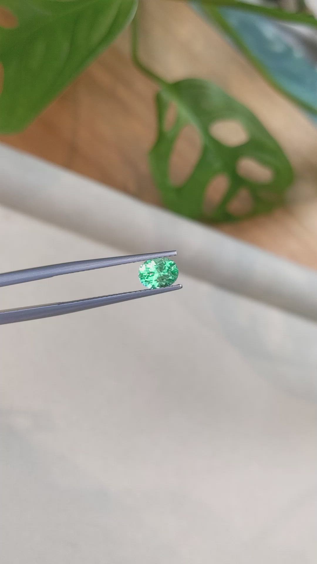 0.70 Ct. Emerald from Russia Size Video