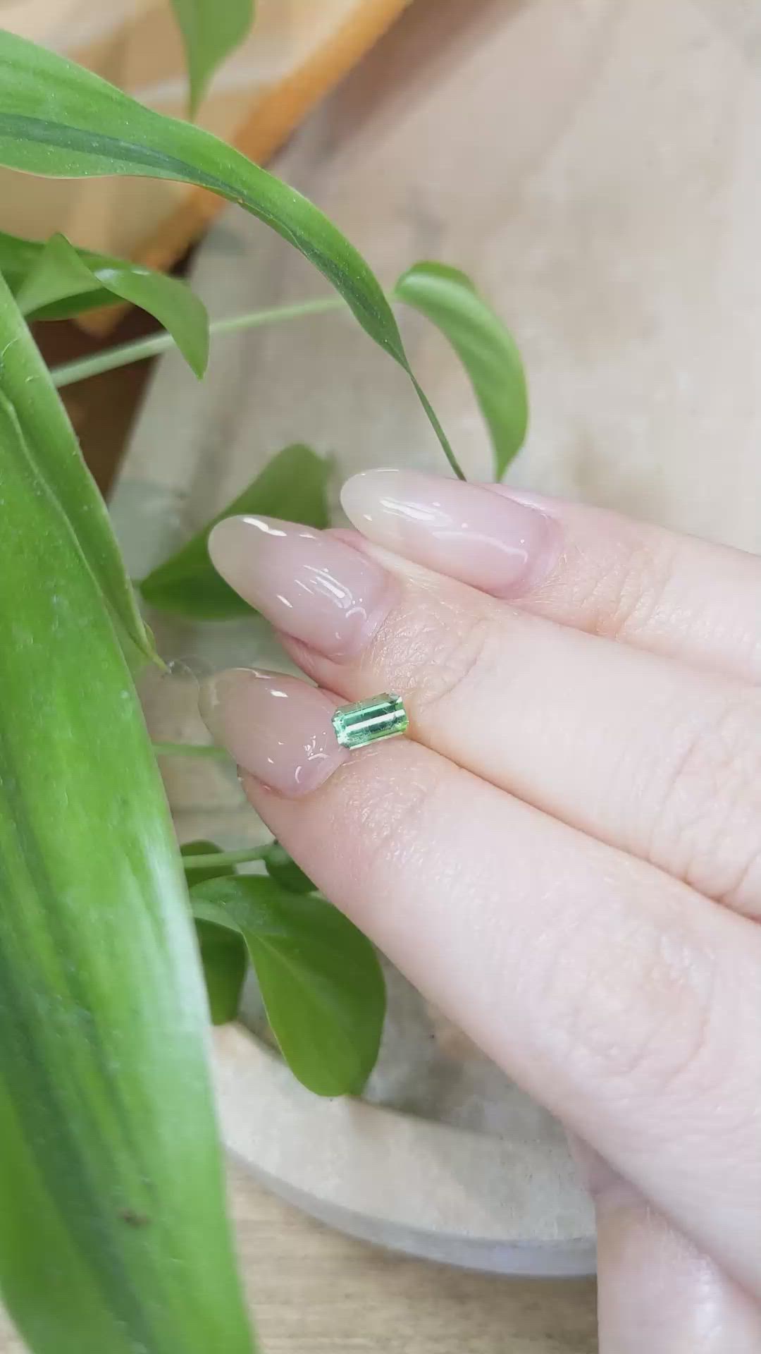 0.52 Ct. Emerald from Russia Size Video