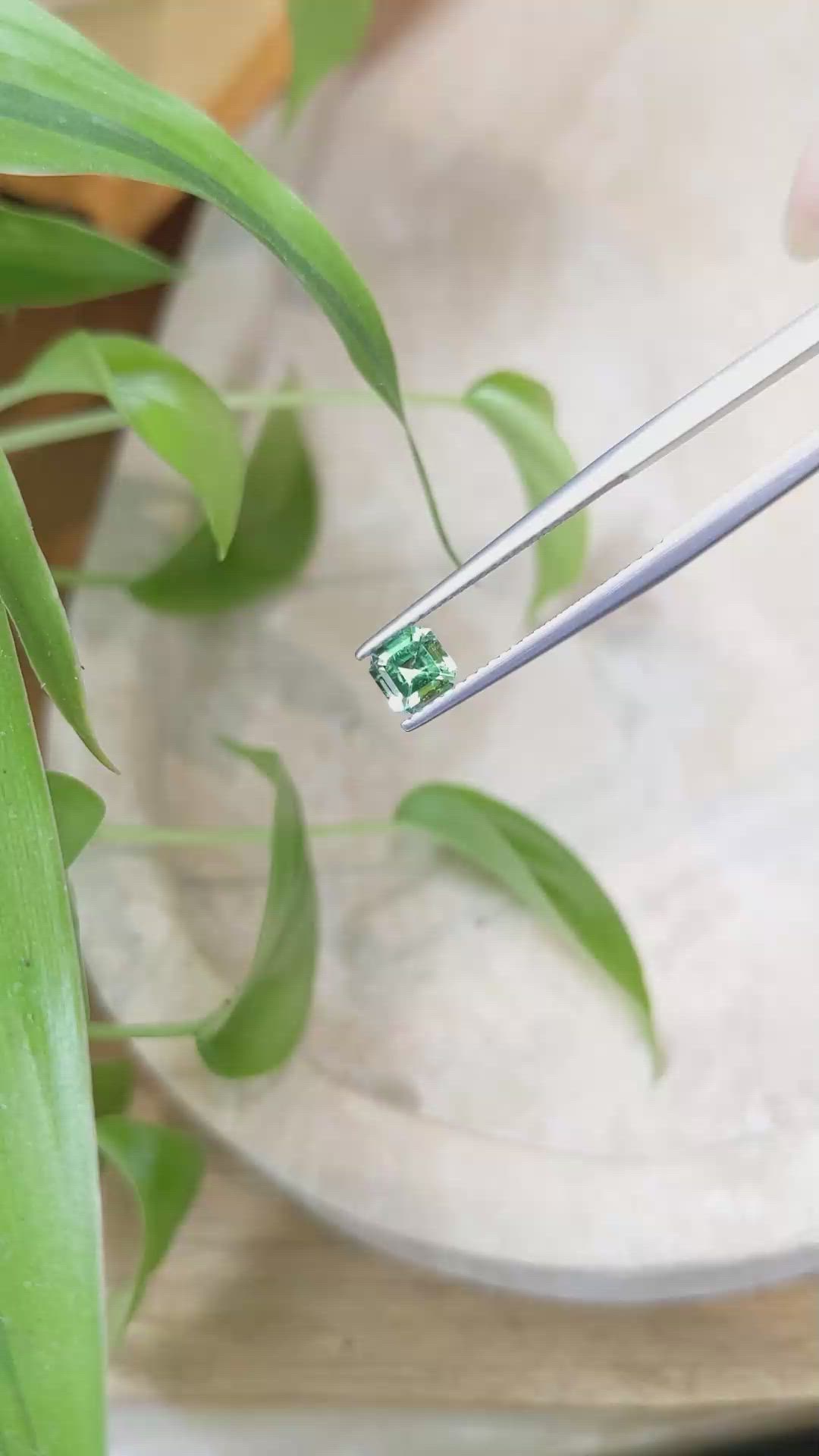 0.52 Ct. Emerald from Russia Size Video