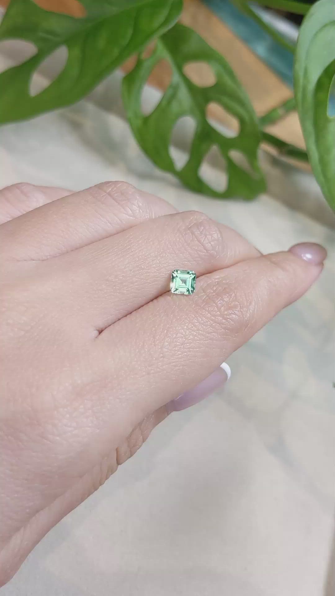 0.69 Ct. Emerald from Russia Size Video