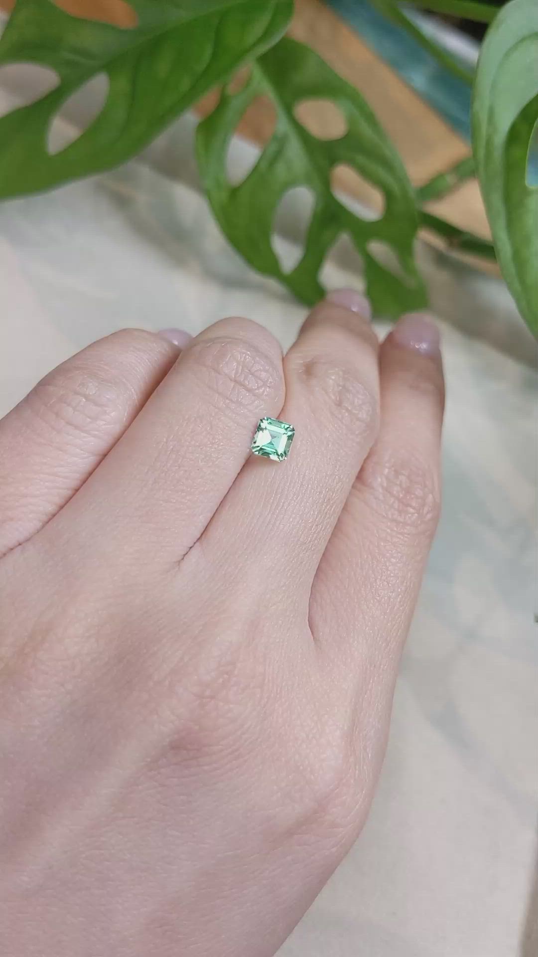 0.69 Ct. Emerald from Russia Size Video