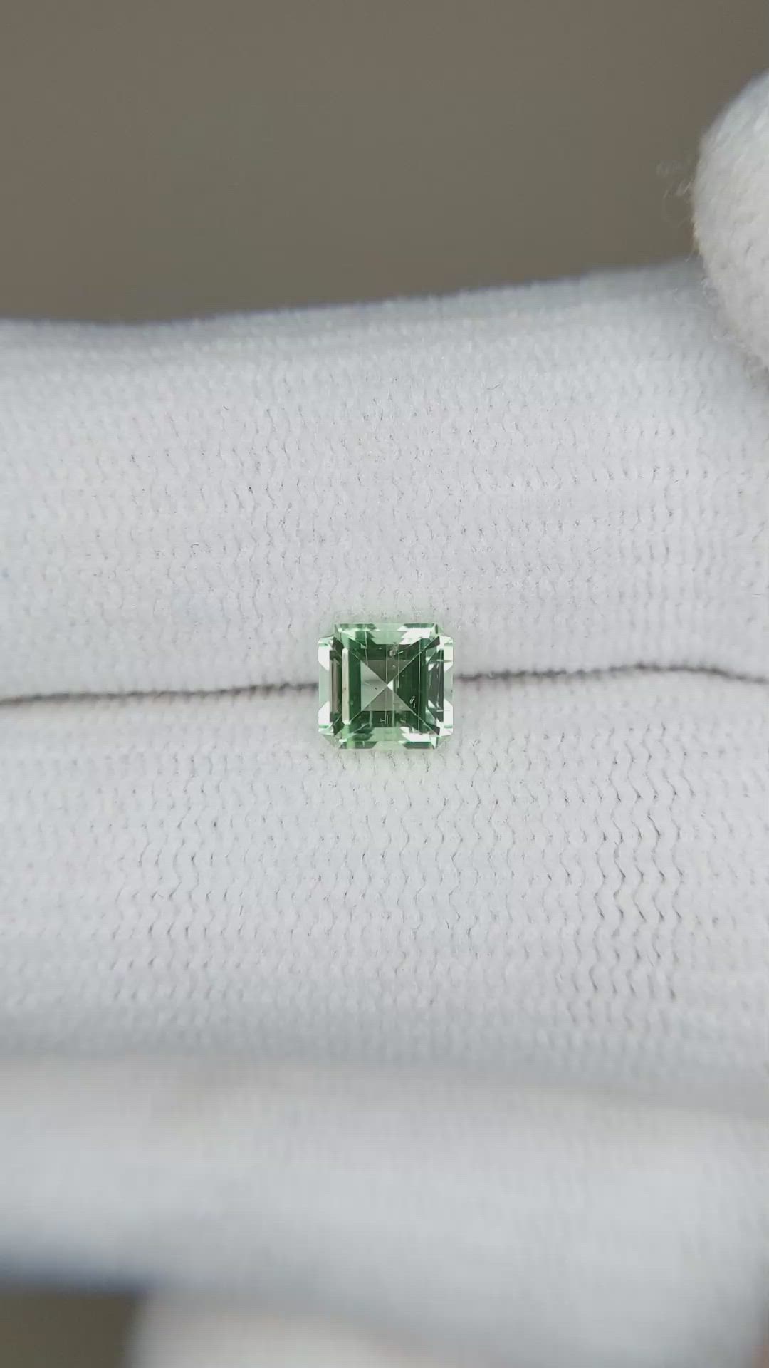 0.56 Ct. Emerald from Russia Size Video