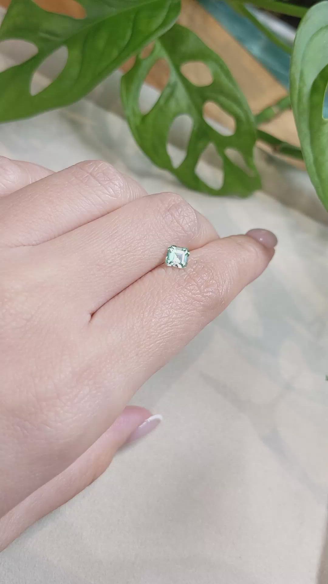 0.56 Ct. Emerald from Russia Size Video
