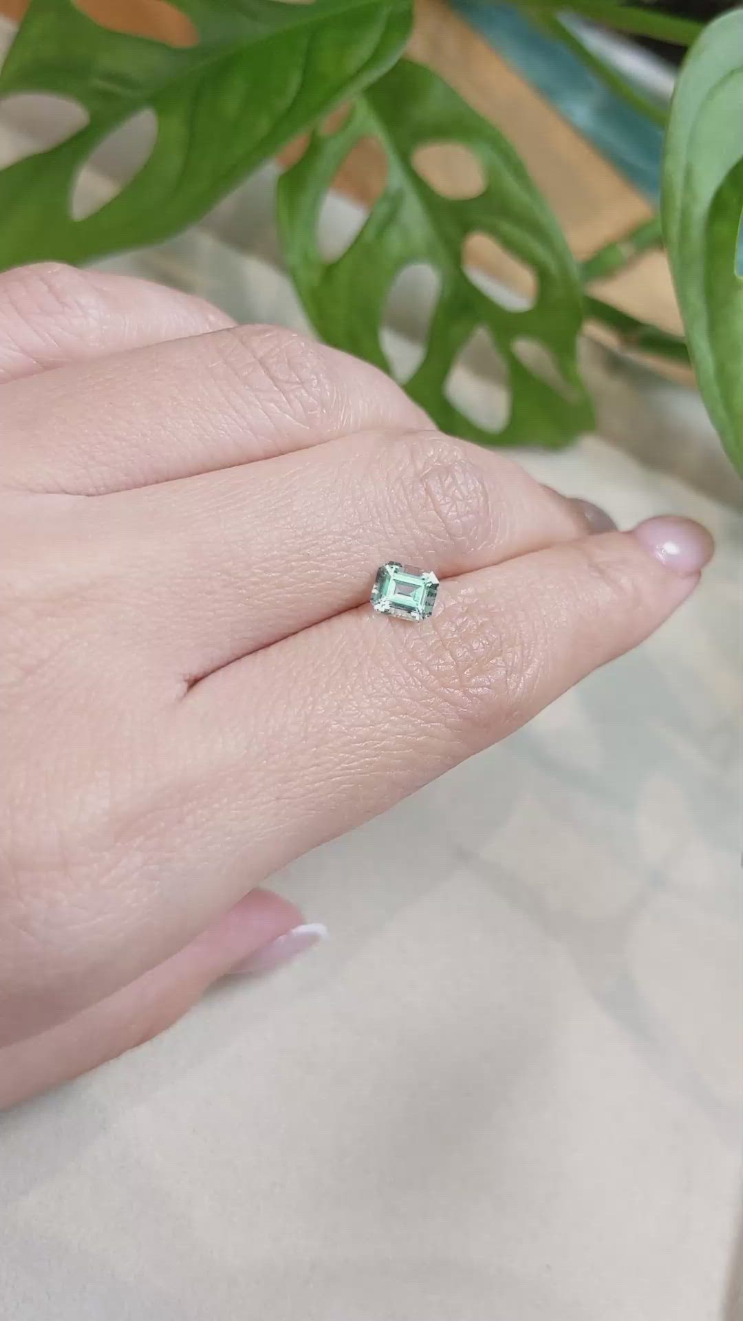 0.73 Ct. Emerald from Russia Size Video
