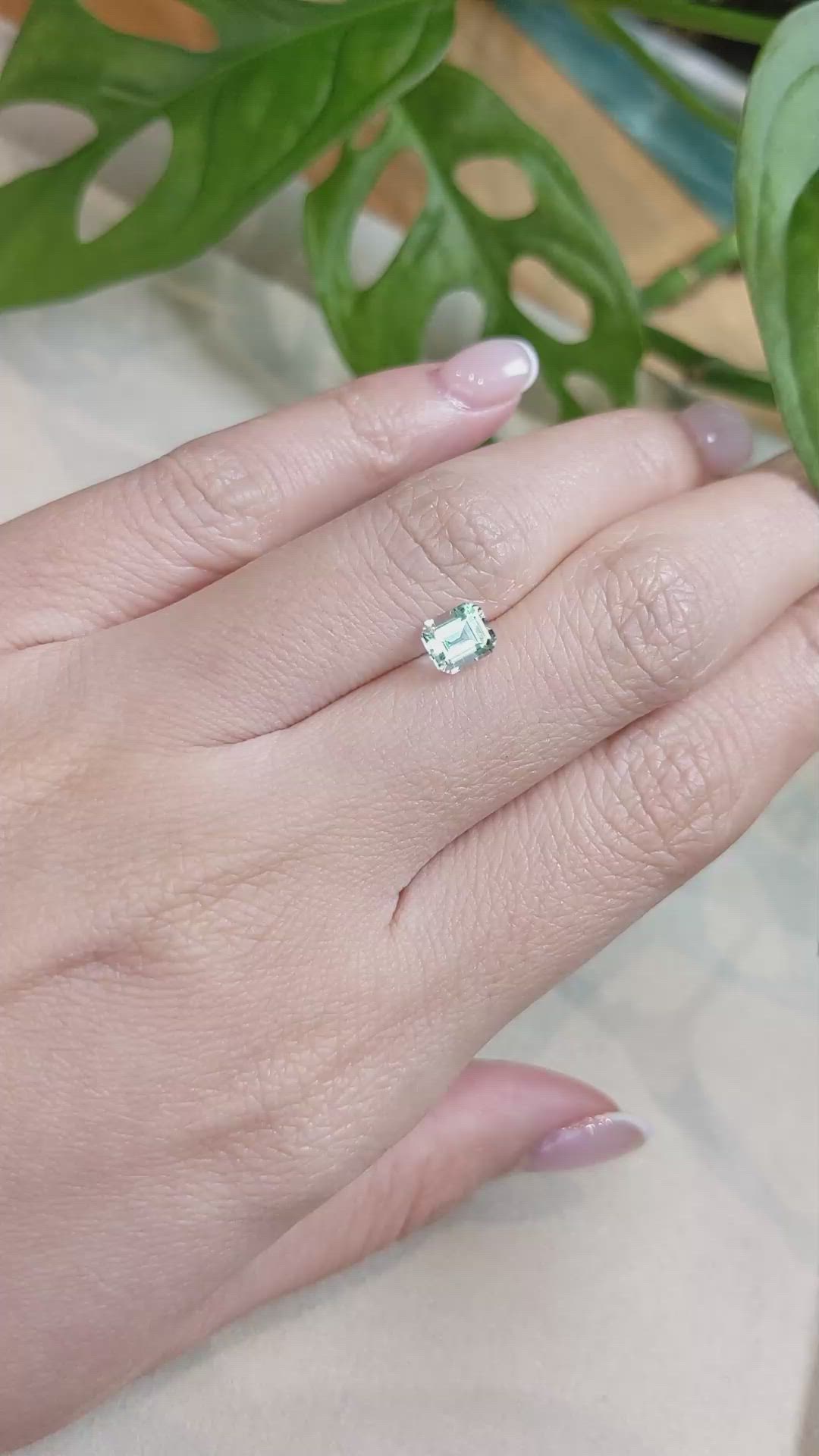 0.73 Ct. Emerald from Russia Size Video