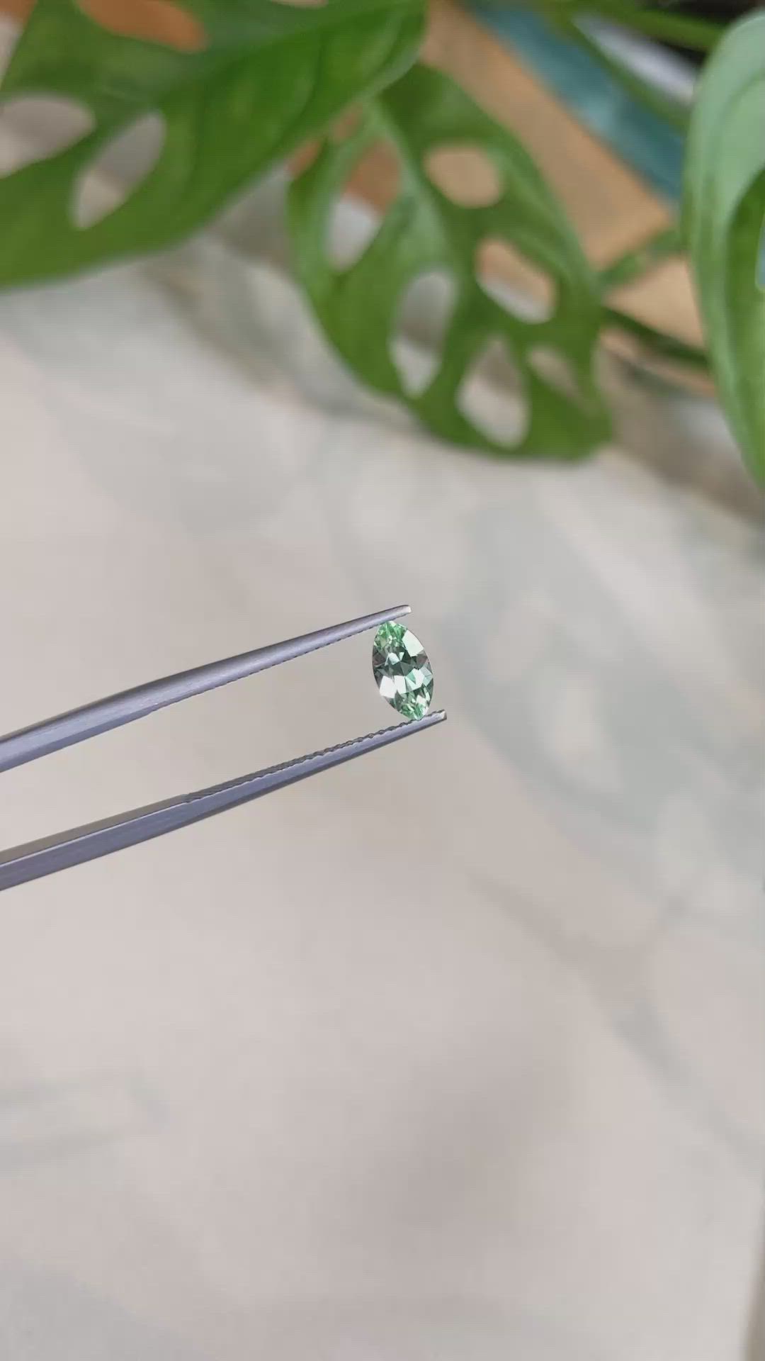 0.56 Ct. Emerald from Russia Size Video