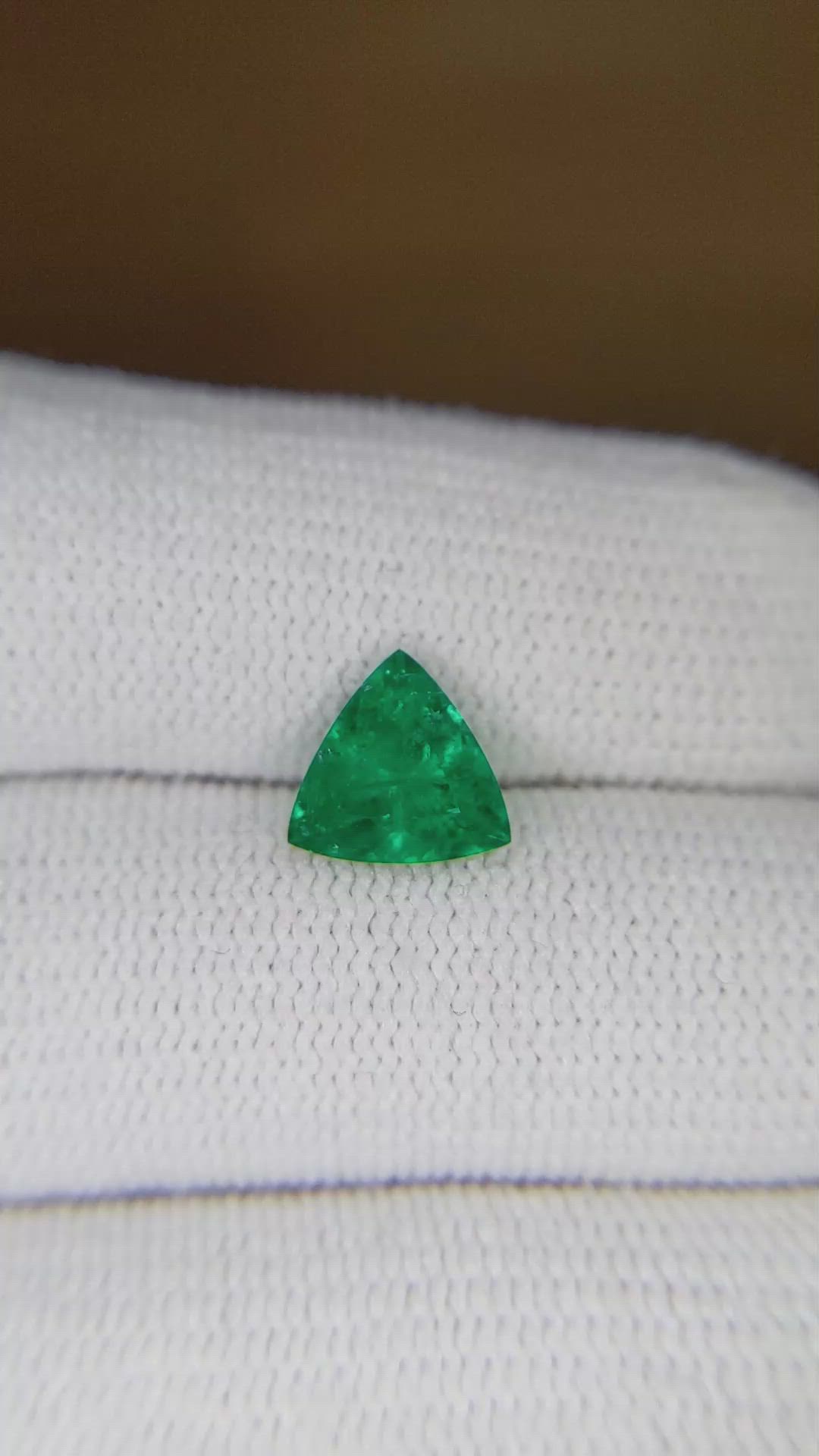 1.25 Ct. Emerald from Colombia Size Video
