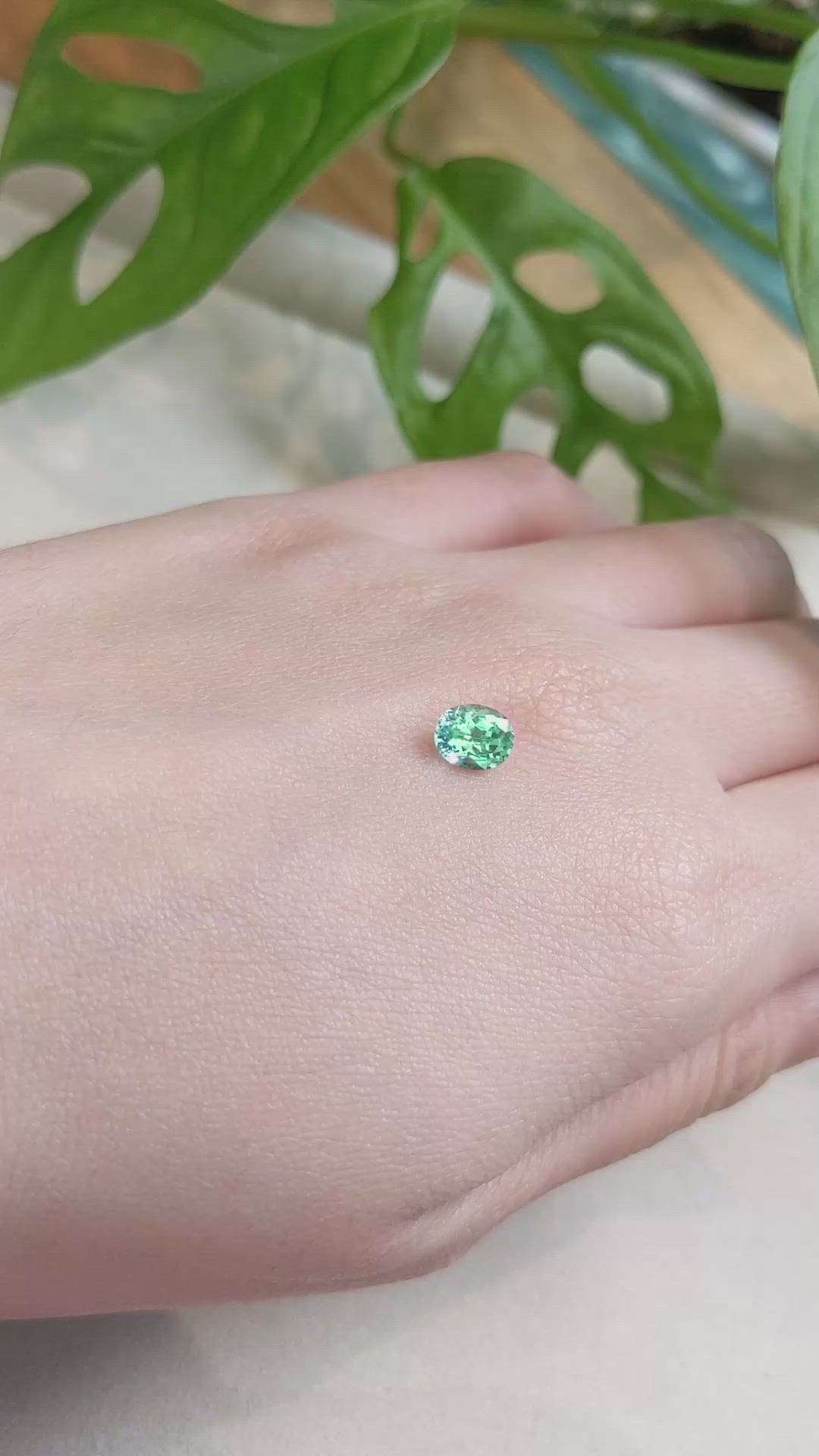 0.74 Ct. Emerald from Russia Size Video