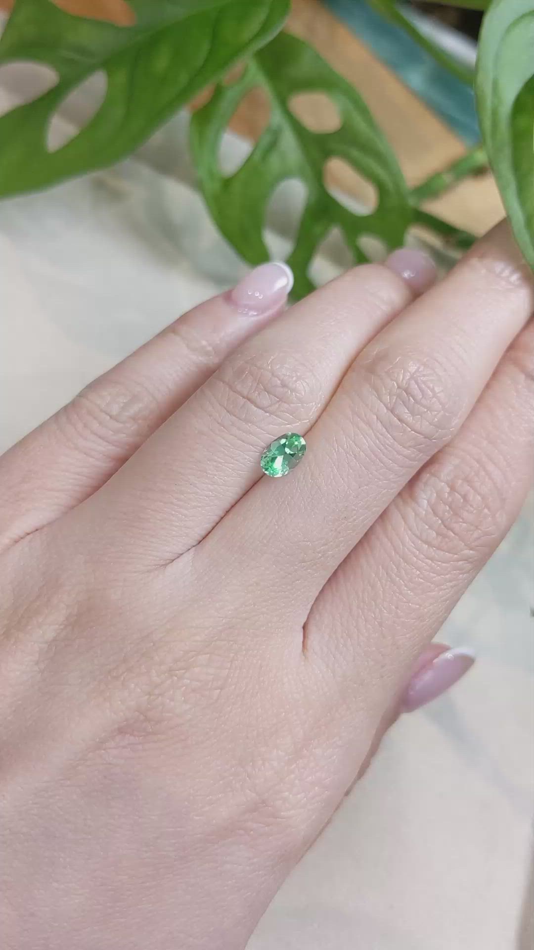 0.54 Ct. Emerald from Russia Size Video