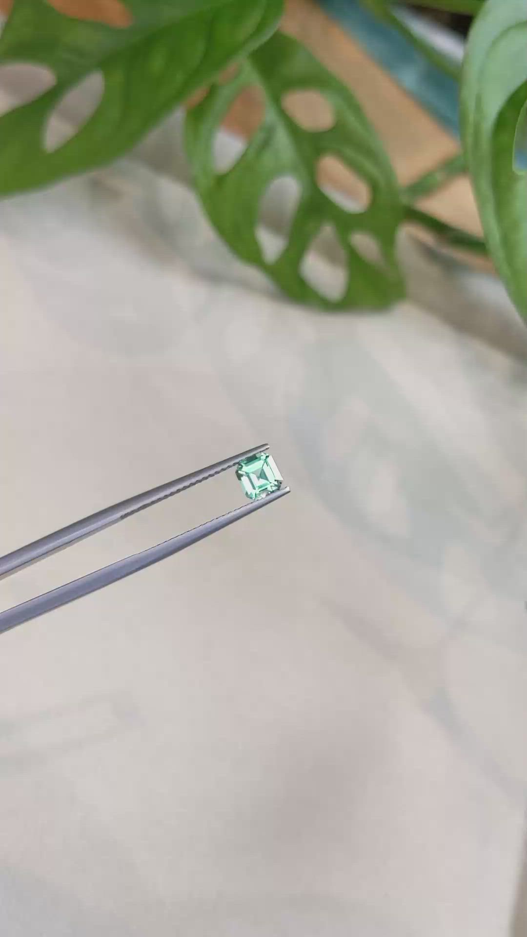 0.65 Ct. Emerald from Russia Size Video
