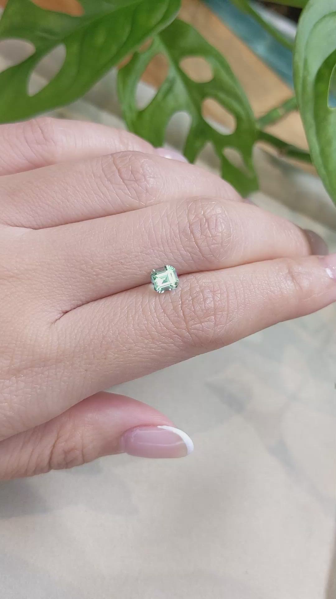 0.65 Ct. Emerald from Russia Size Video