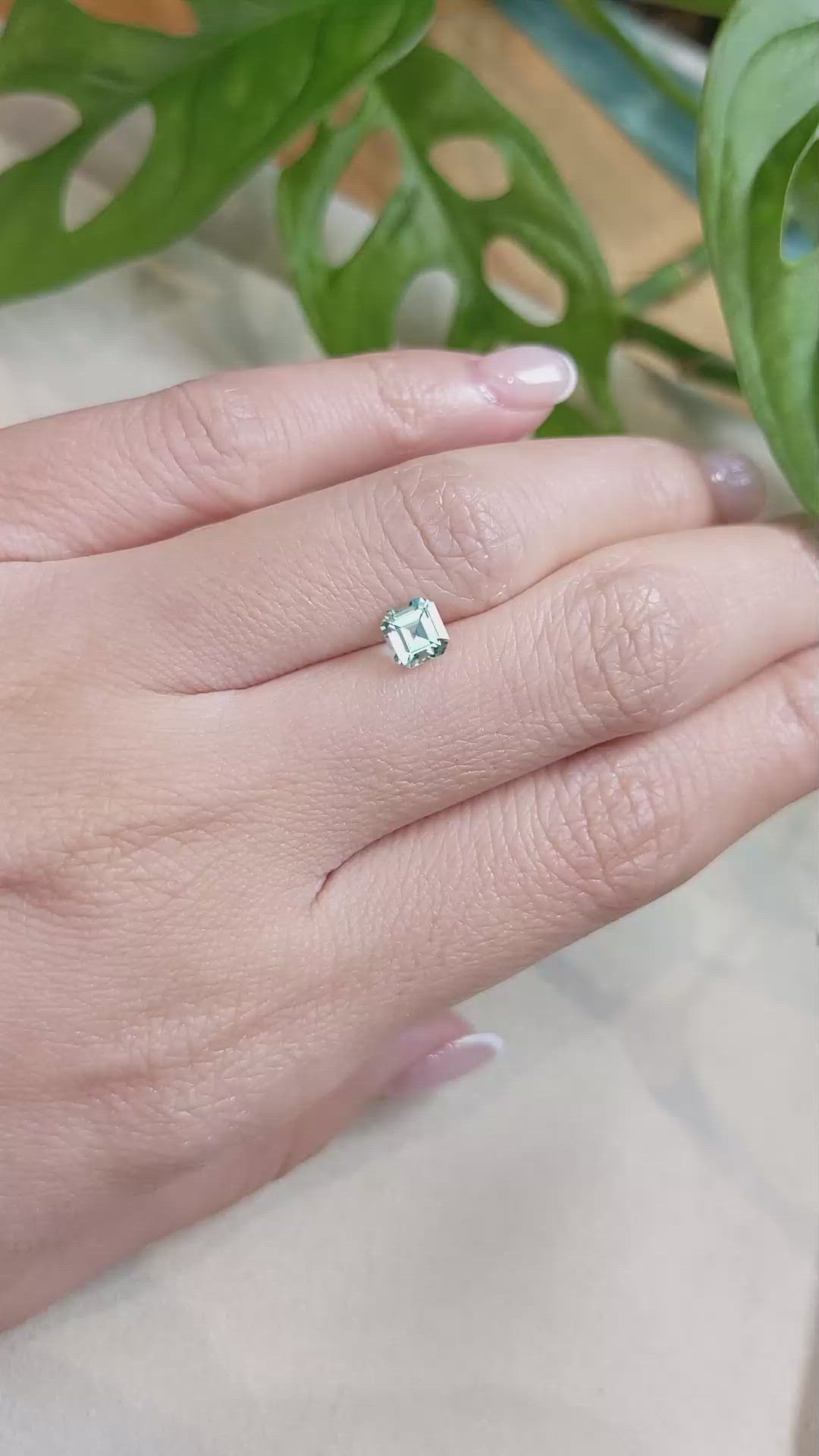 0.65 Ct. Emerald from Russia Size Video