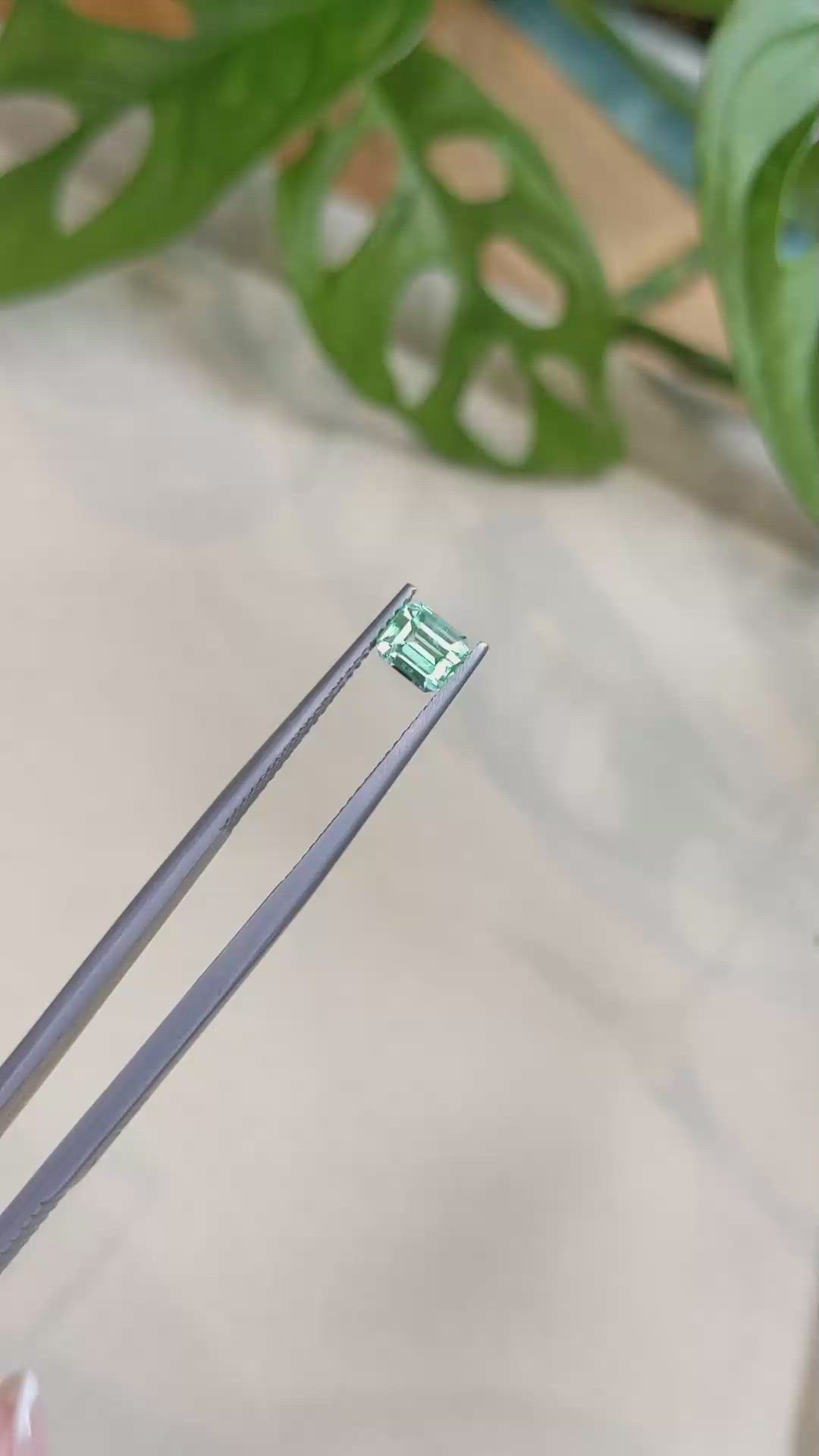 0.68 Ct. Emerald from Russia Size Video