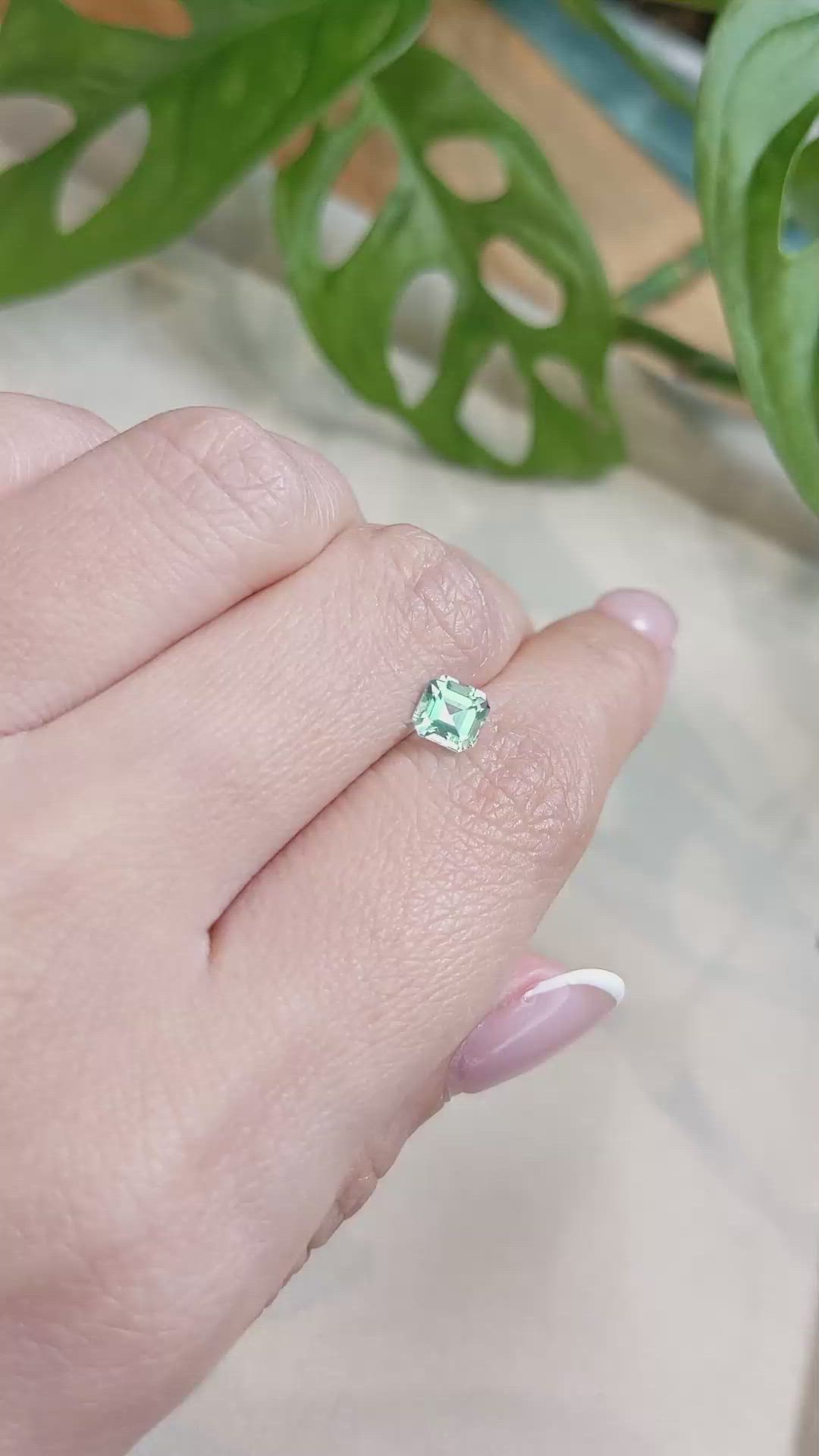 0.71 Ct. Emerald from Russia Size Video