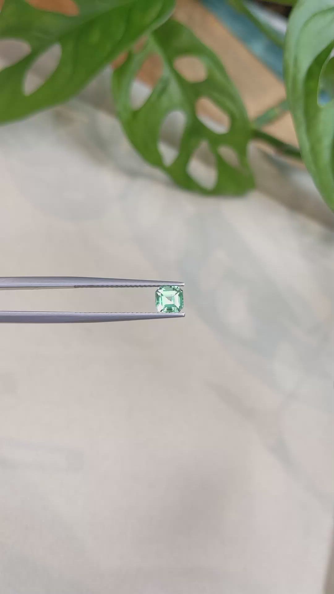 0.71 Ct. Emerald from Russia Size Video