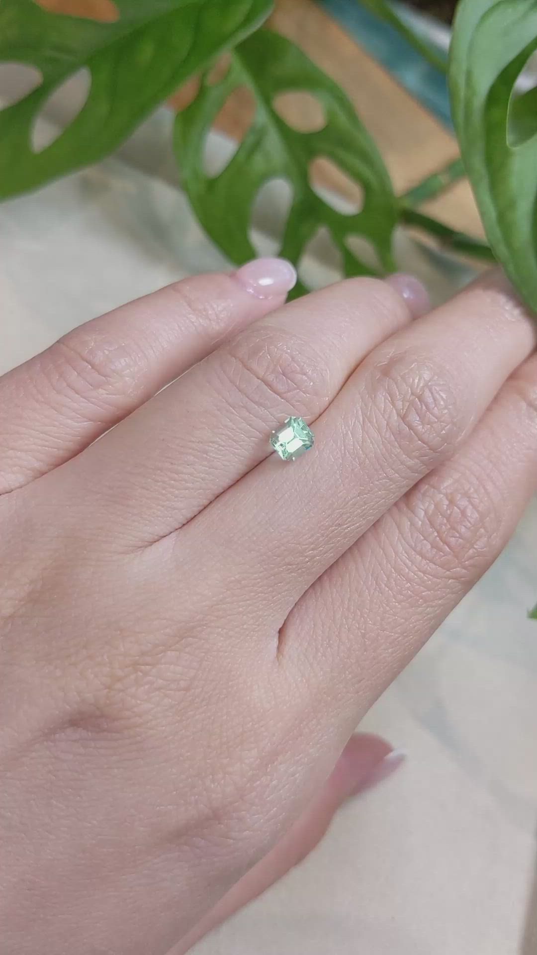 0.56 Ct. Emerald from Russia Size Video