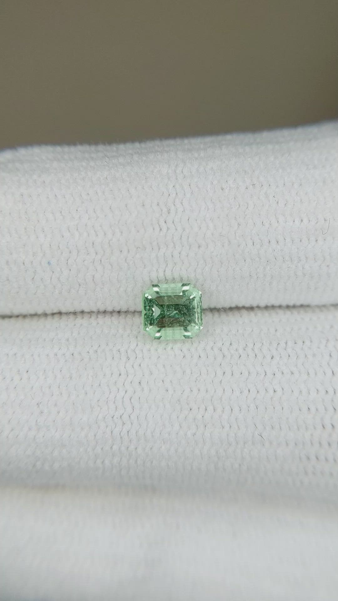 0.56 Ct. Emerald from Russia Size Video