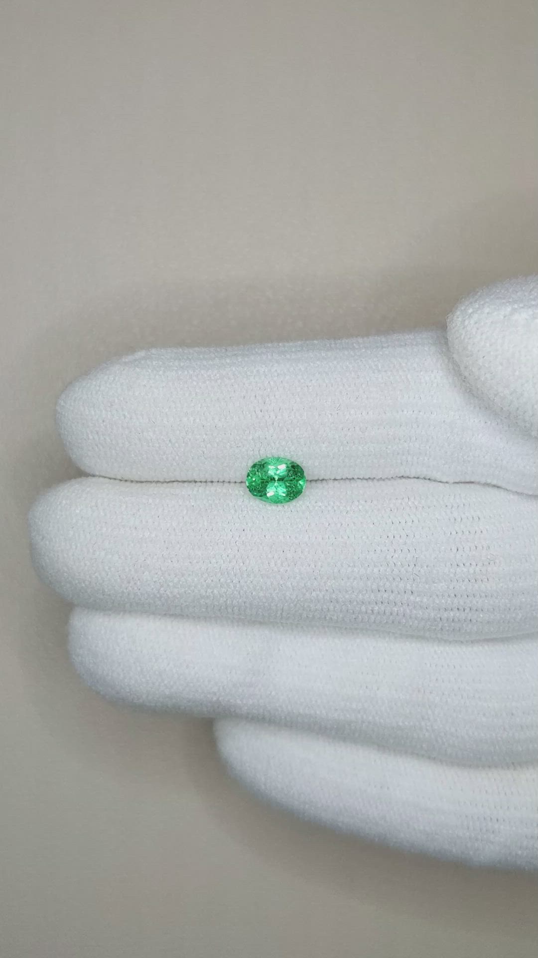 0.57 Ct. Emerald from Russia Size Video