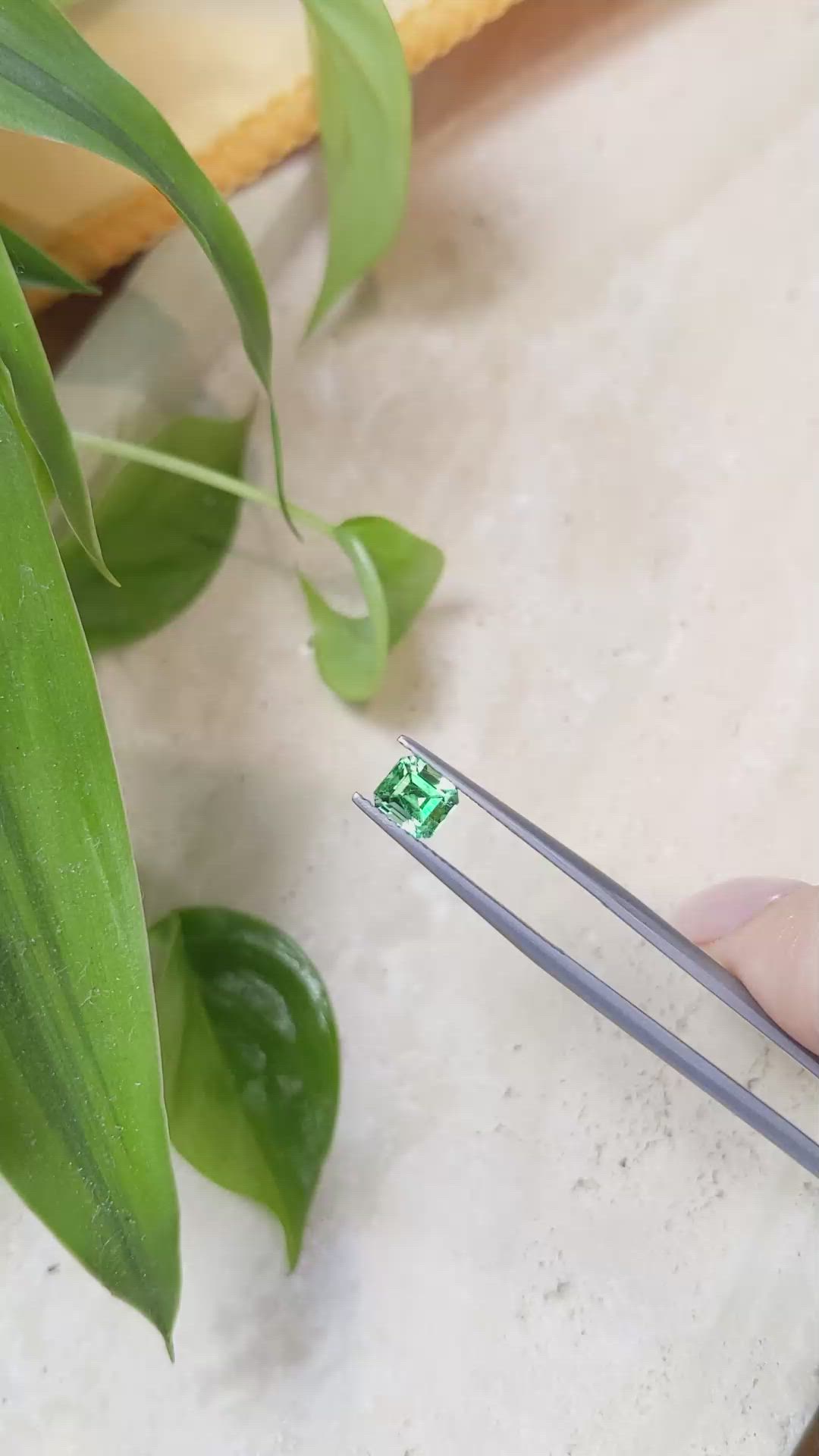 0.85 Ct. Emerald from Russia Size Video