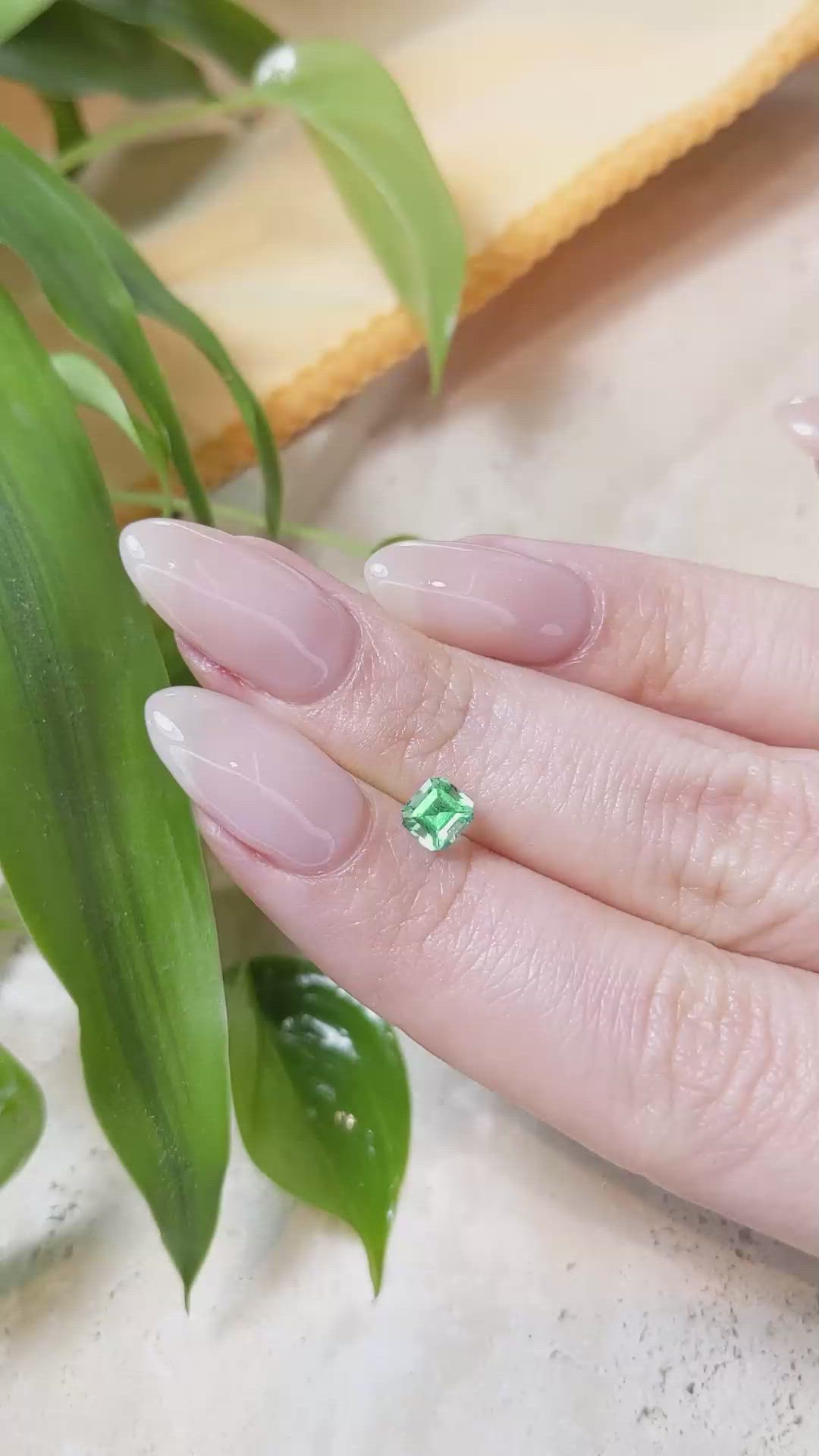 0.54 Ct. Emerald from Russia Size Video