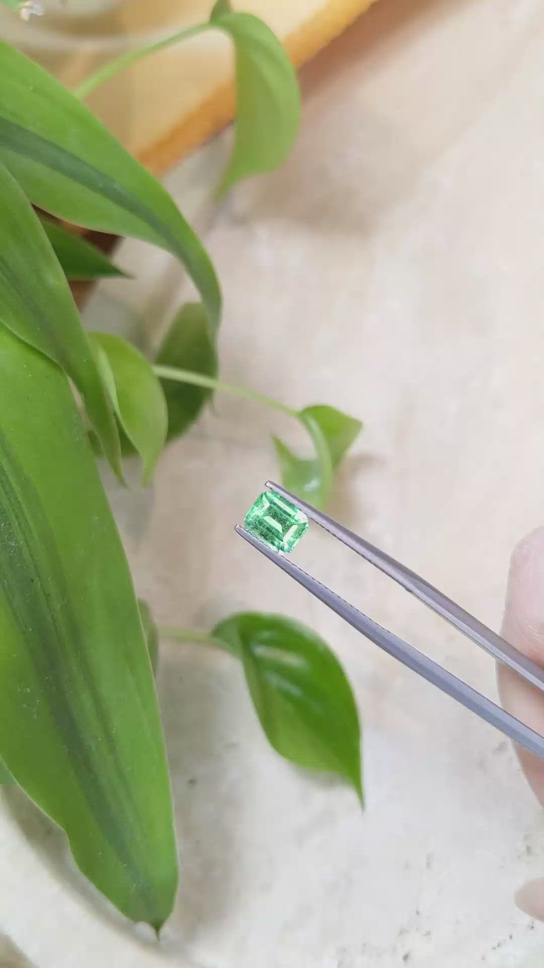0.94 Ct. Emerald from Russia Size Video