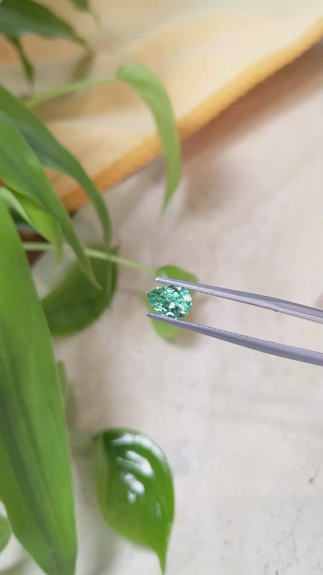 0.79 Ct. Emerald from Russia Size Video