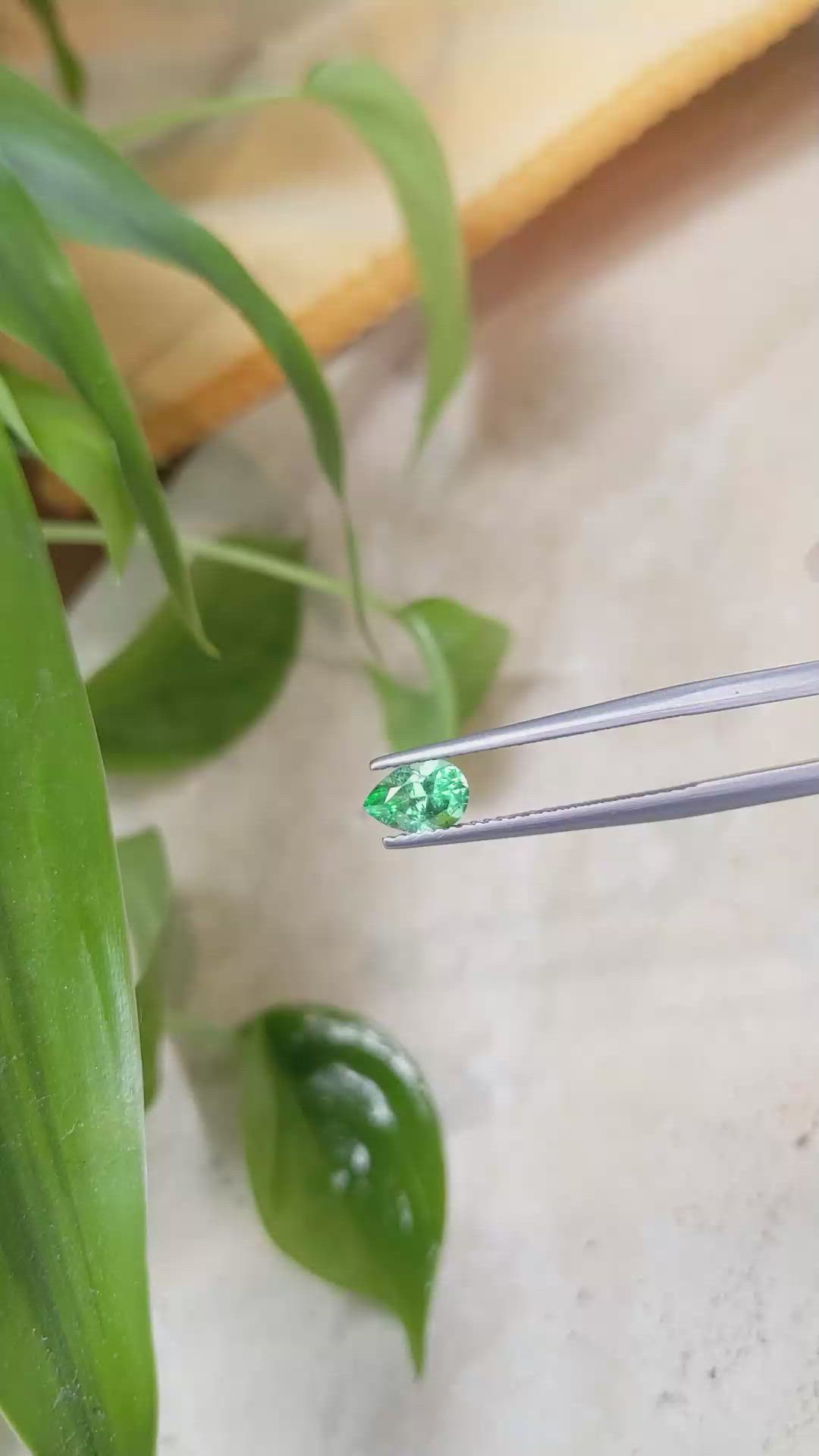 0.60 Ct. Emerald from Russia Size Video