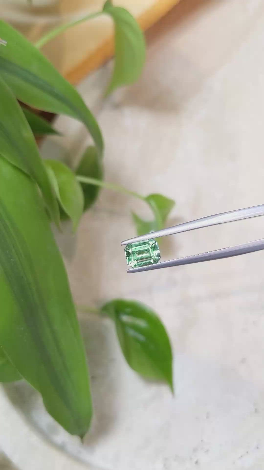 0.93 Ct. Emerald from Russia Size Video
