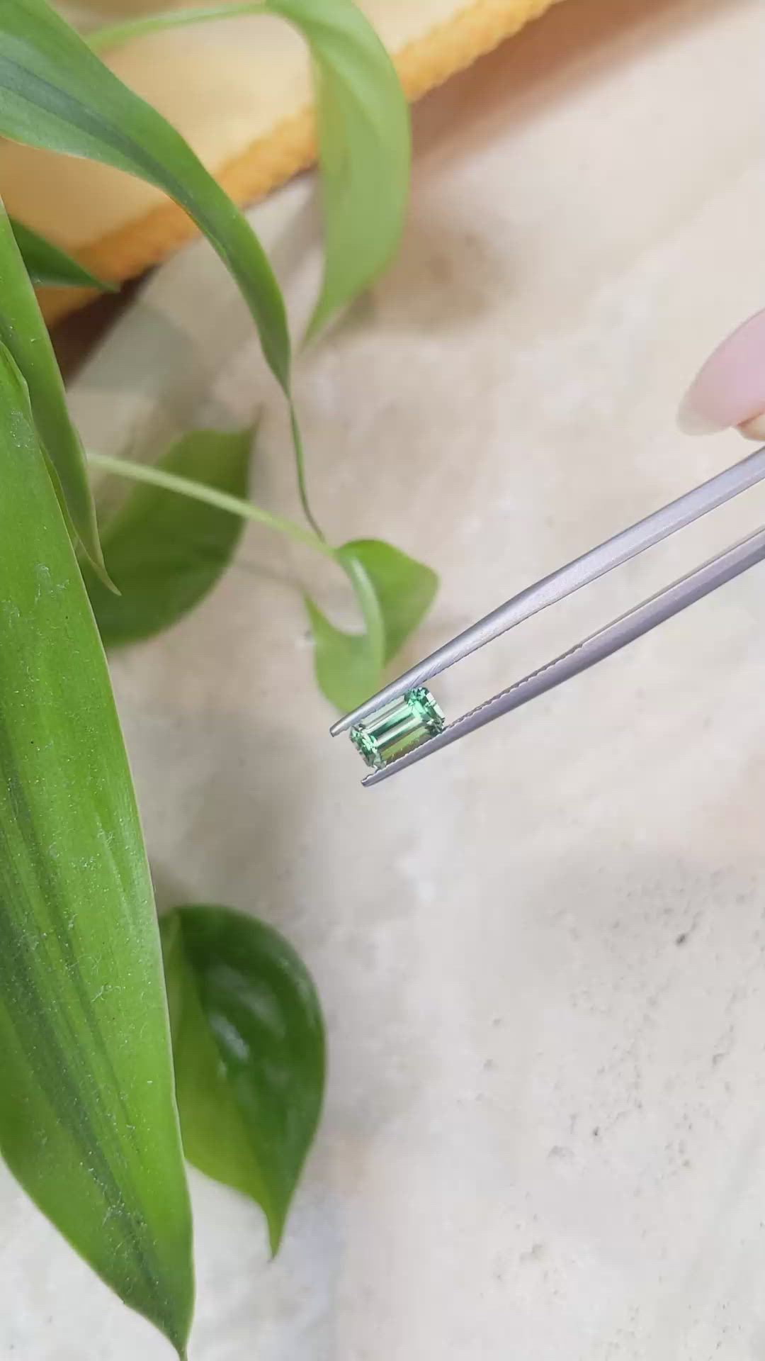 0.81 Ct. Emerald from Russia Size Video
