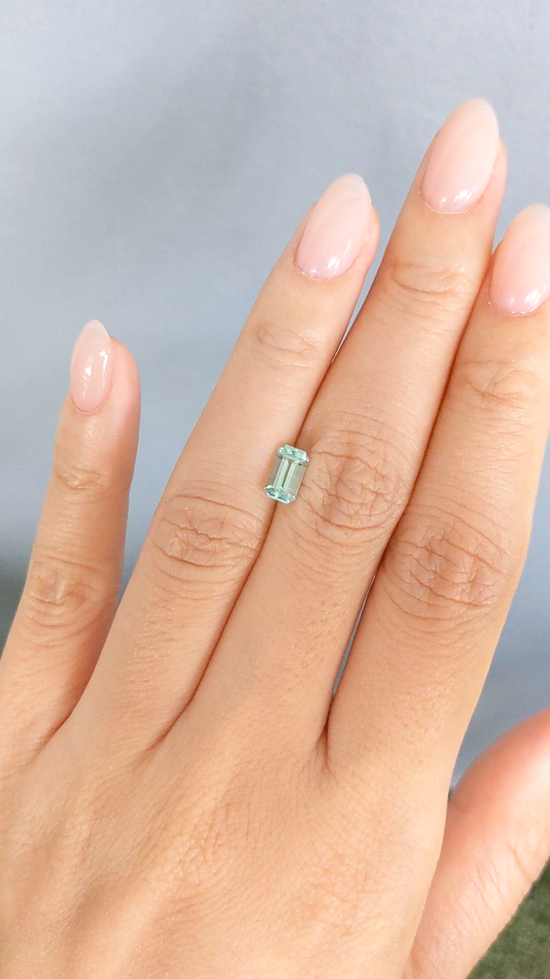 0.81 Ct. Emerald from Russia Size Video