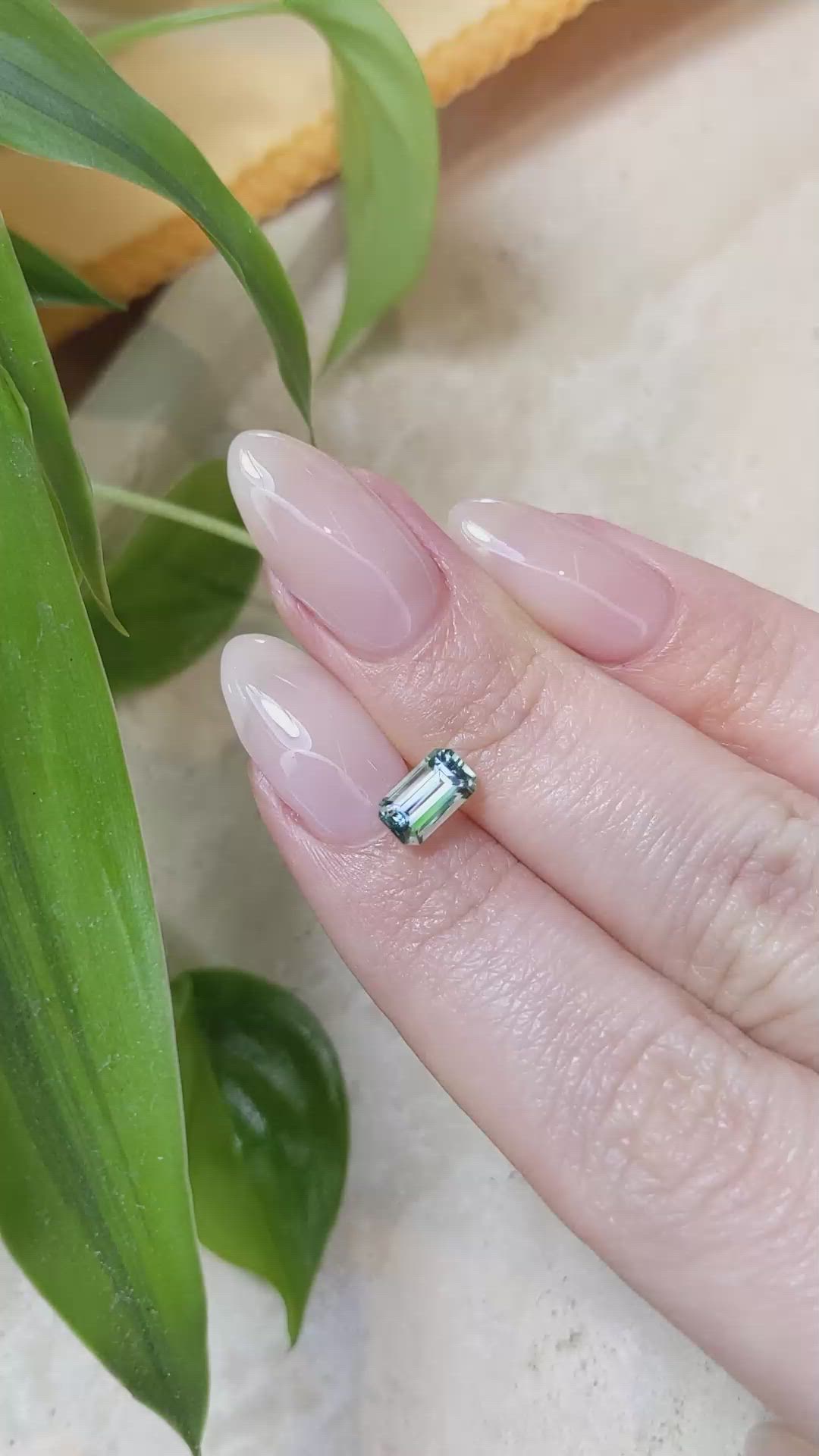 0.81 Ct. Emerald from Russia Size Video