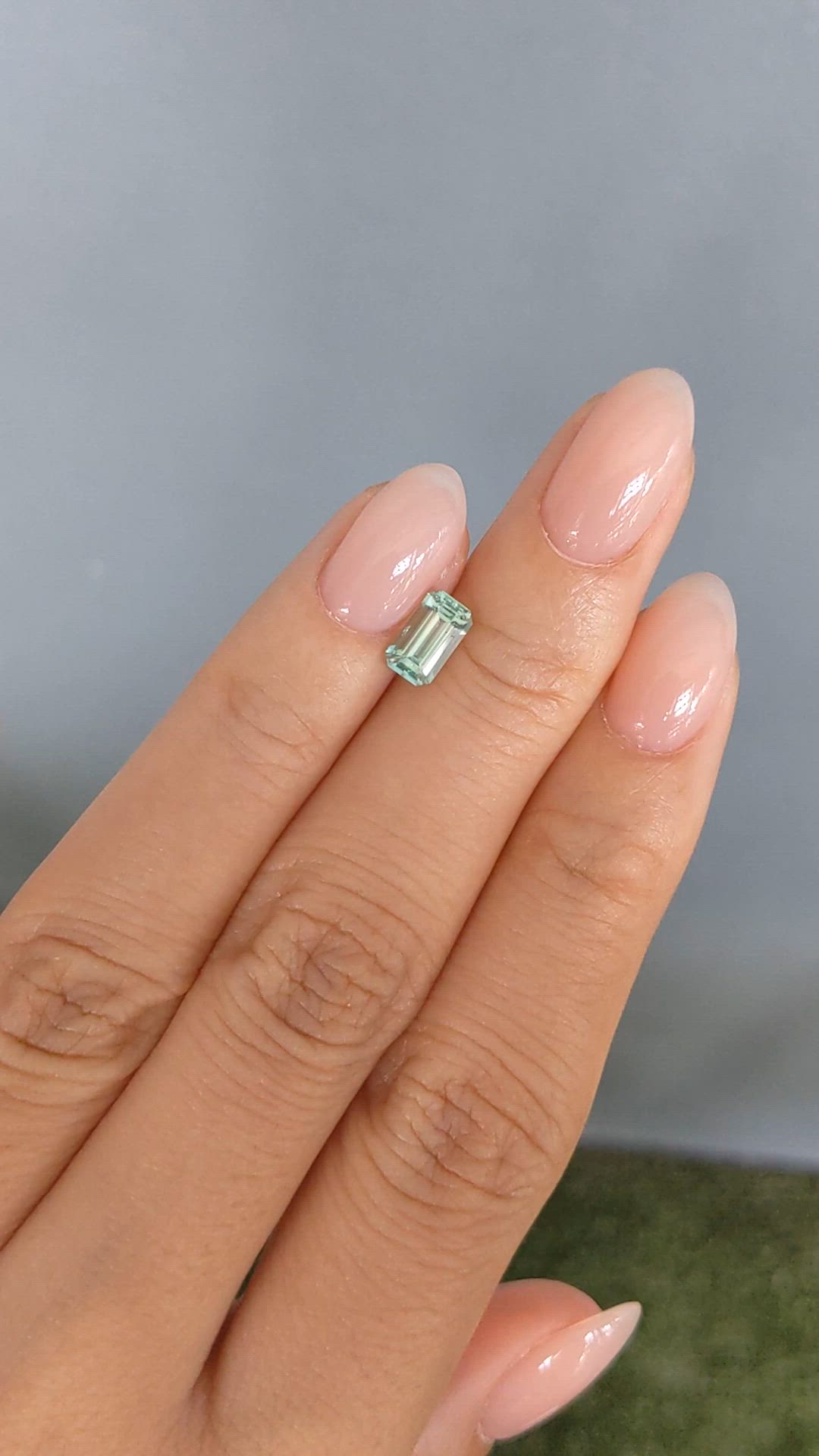0.81 Ct. Emerald from Russia Size Video