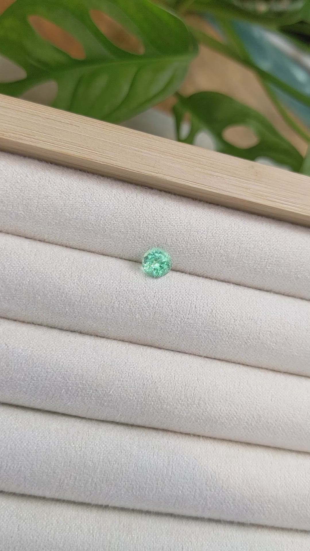 0.84 Ct. Emerald from Russia Size Video
