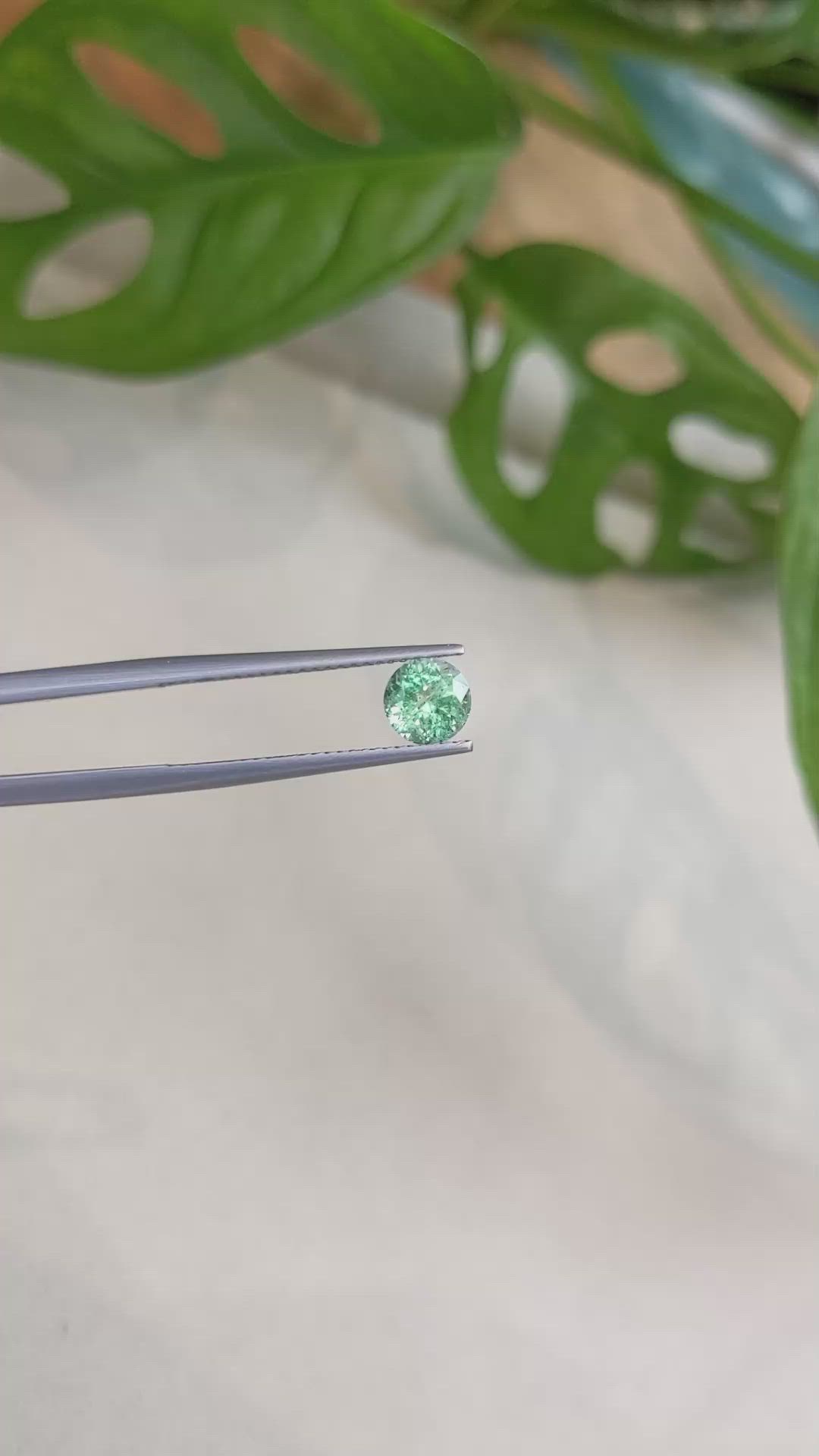 0.84 Ct. Emerald from Russia Size Video