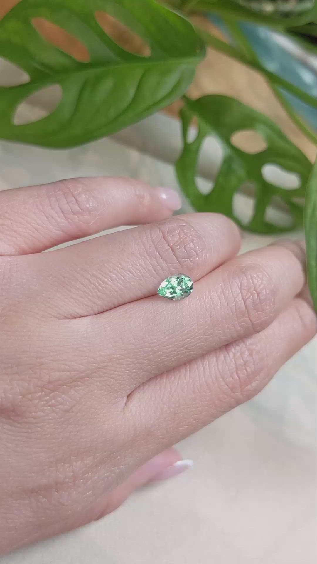 0.83 Ct. Emerald from Russia Size Video