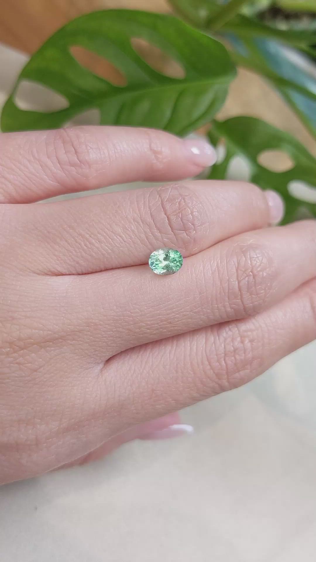0.80 Ct. Emerald from Russia Size Video