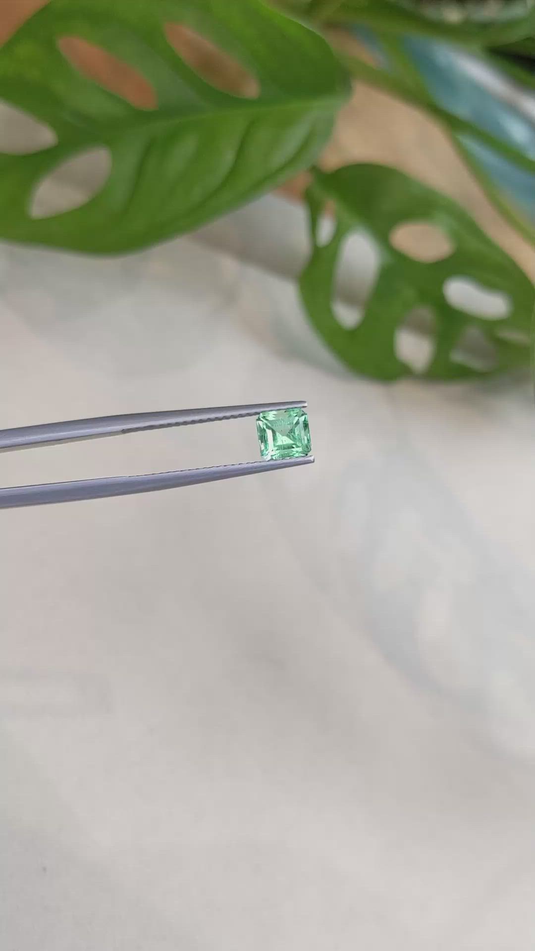 0.92 Ct. Emerald from Russia Size Video
