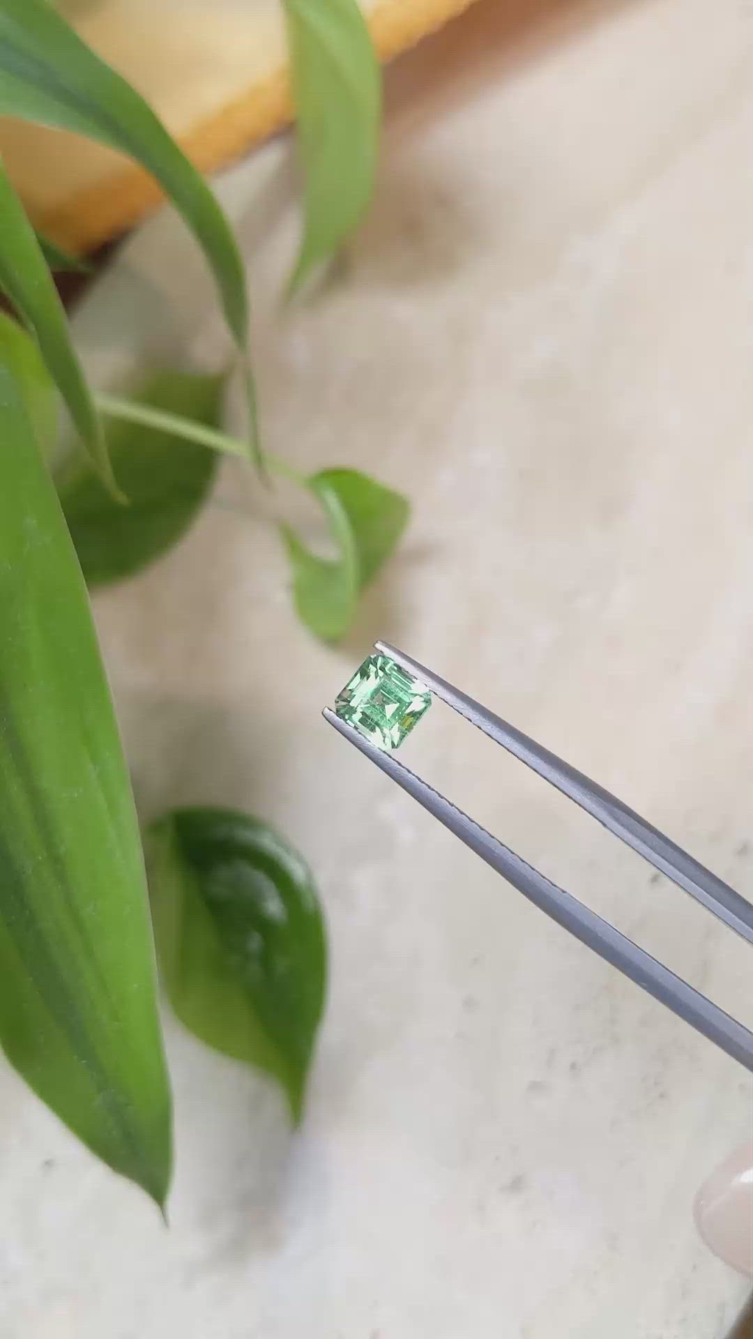 0.85 Ct. Emerald from Russia Size Video