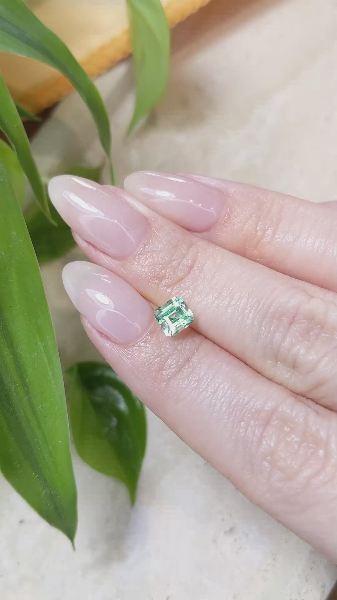 0.85 Ct. Emerald from Russia Size Video