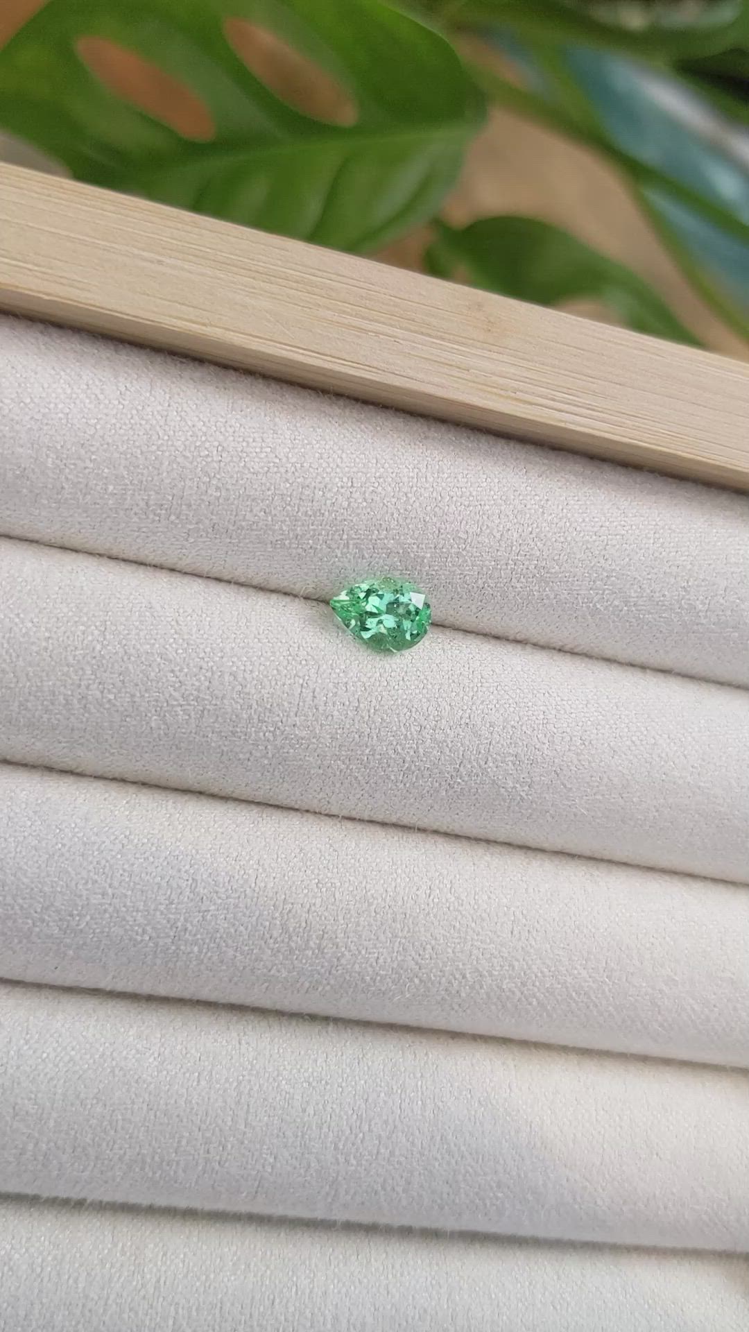 0.95 Ct. Emerald from Russia Size Video