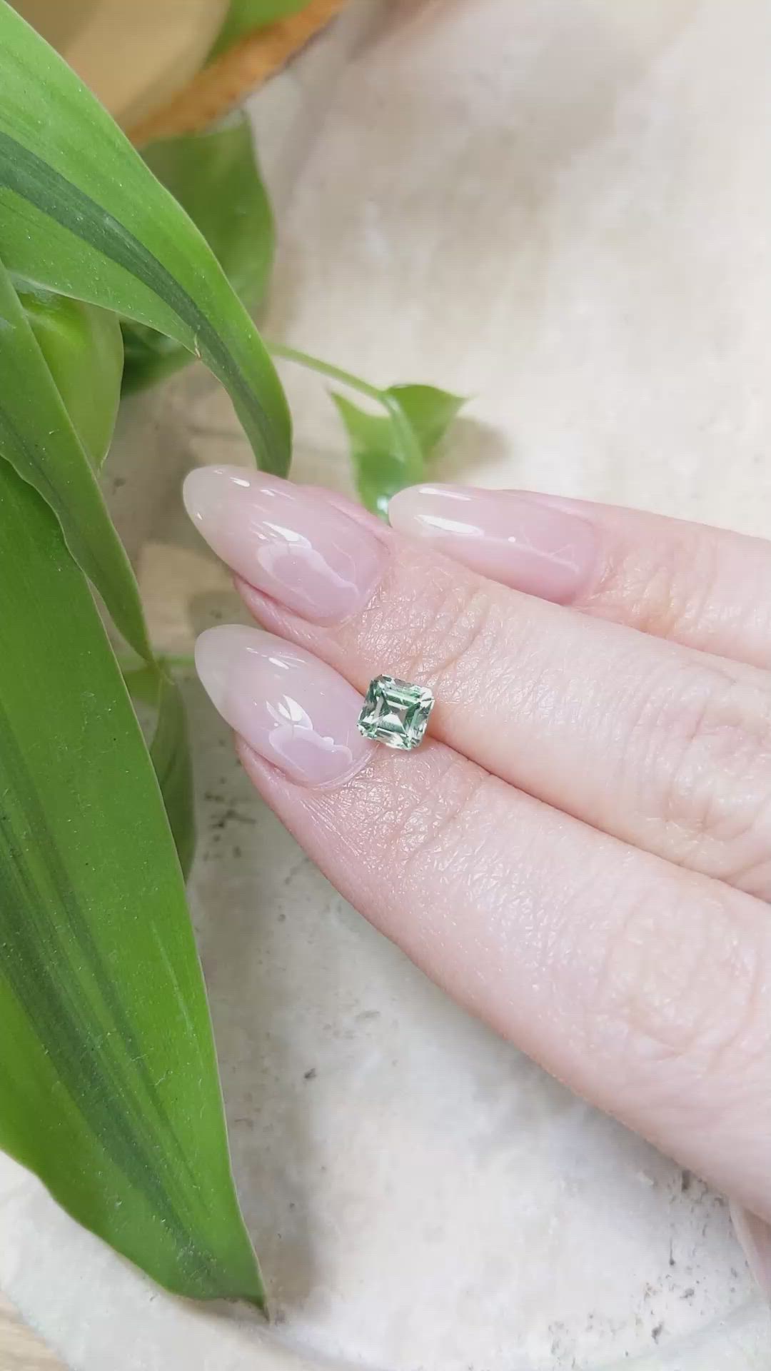 0.81 Ct. Emerald from Russia Size Video