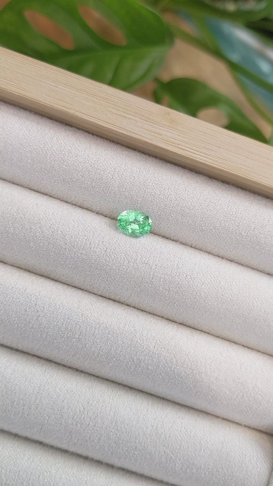 0.79 Ct. Emerald from Russia Size Video
